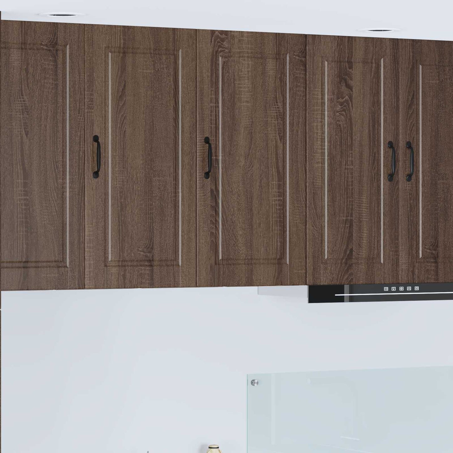 Vaatwasserpaneel Bruin Eiken 40 x 31 x 80 cm Bewerkt hout is nu te koop bij PeponiXL, paradijselijk wonen!