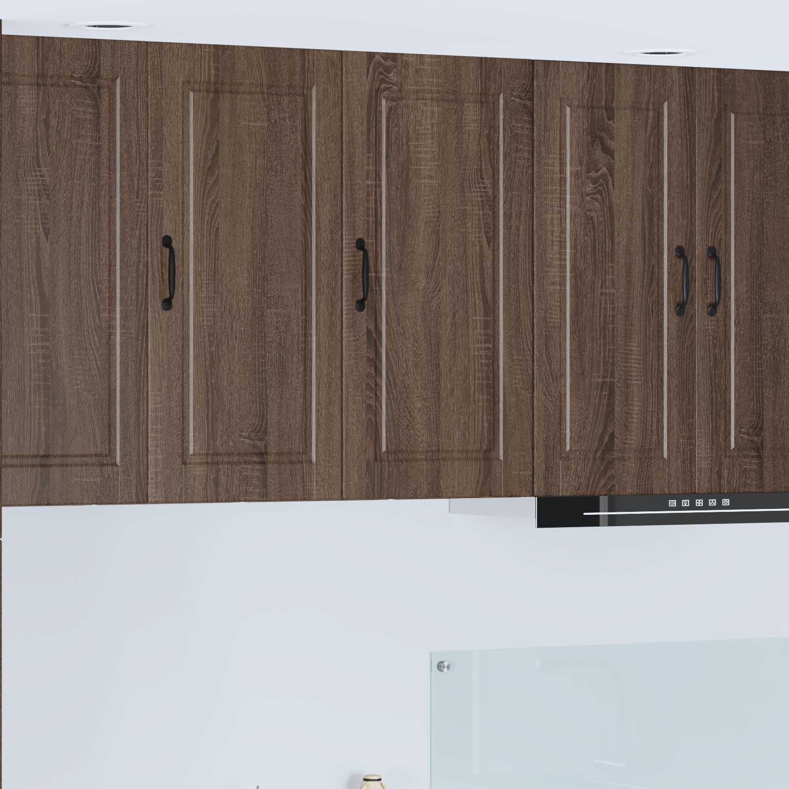 Vaatwasserpaneel Bruin Eiken 40 x 31 x 80 cm Bewerkt hout is nu te koop bij PeponiXL, paradijselijk wonen!
