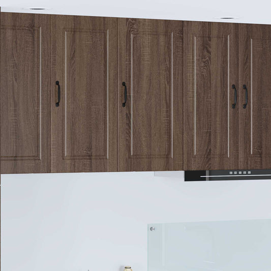 Vaatwasserpaneel Bruin Eiken 40 x 31 x 80 cm Bewerkt hout is nu te koop bij PeponiXL, paradijselijk wonen!