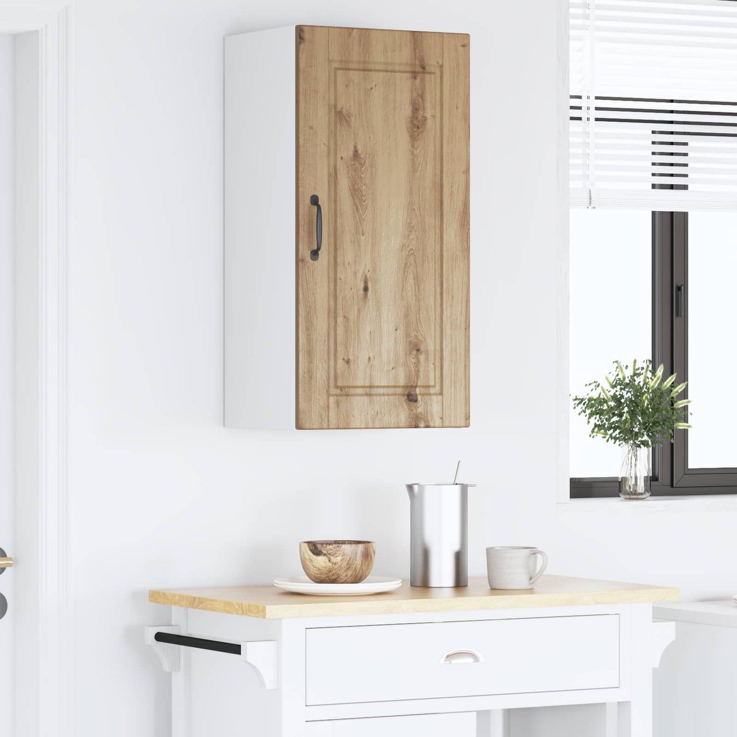 Vaatwasserpaneel Artisan Eiken 40 x 31 x 80 cm Bewerkt hout is nu te koop bij PeponiXL, paradijselijk wonen!