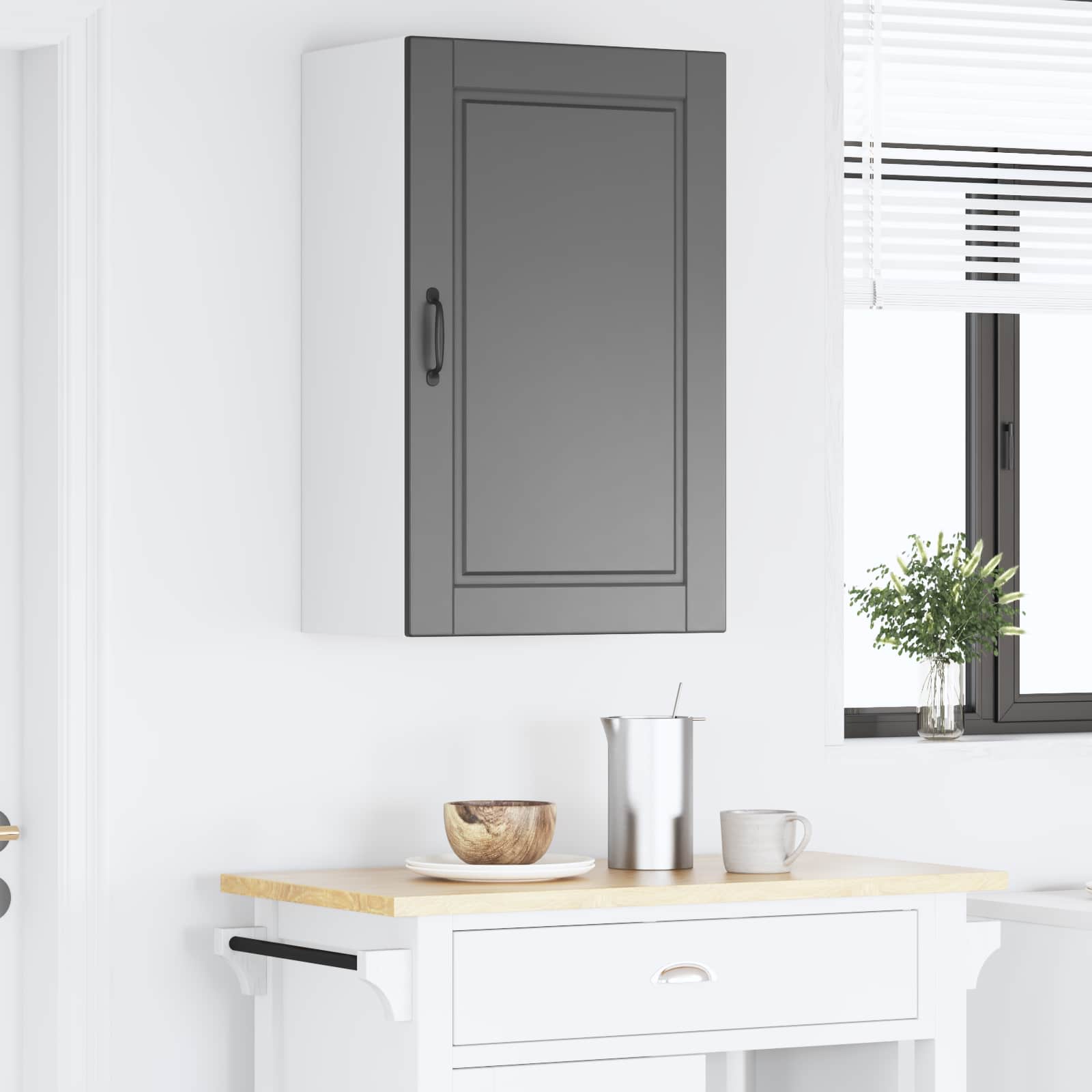 Vaatwasserpaneel met plank Zwart 50 x 31 x 80 cm Bewerkt hout is nu te koop bij PeponiXL, paradijselijk wonen!