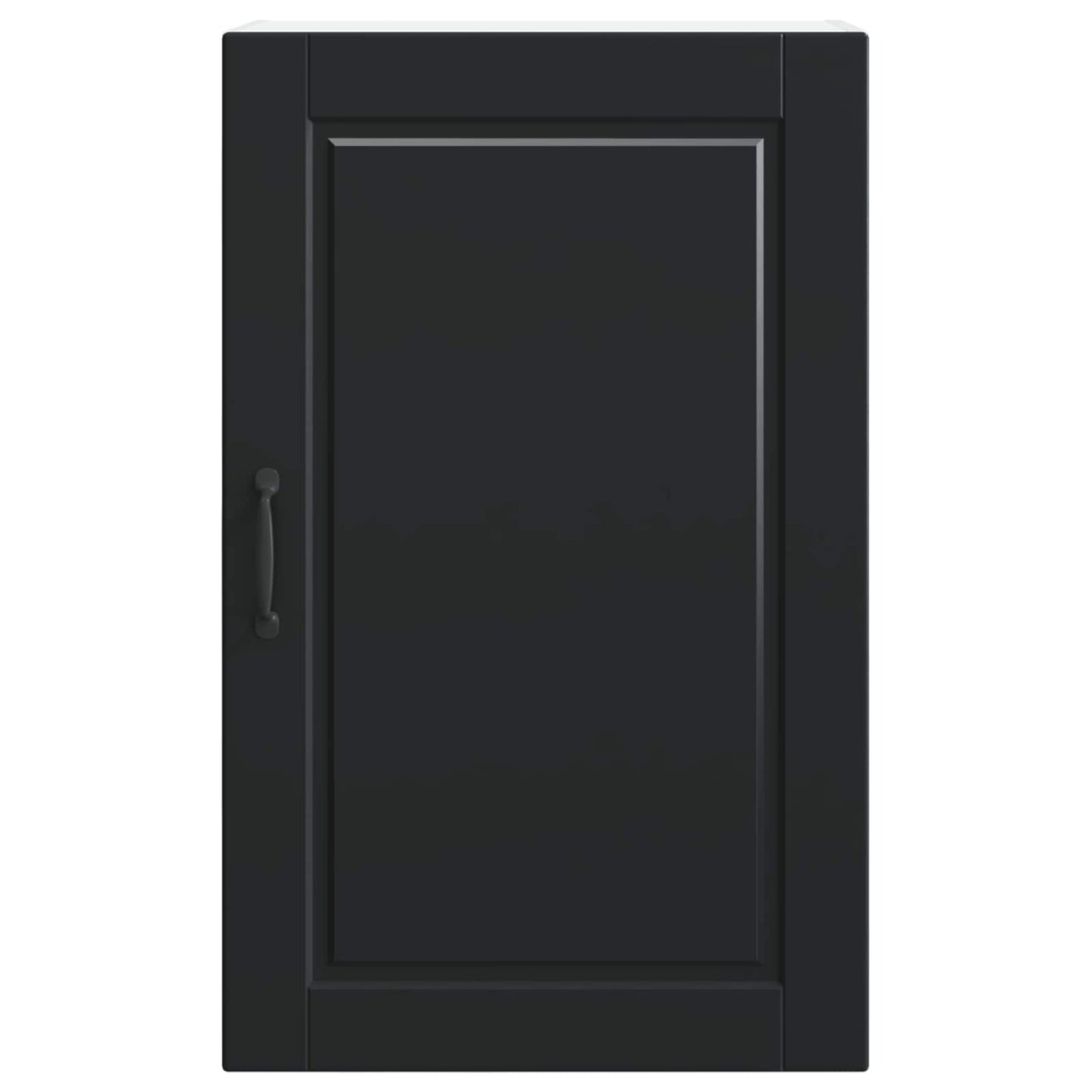 Vaatwasserpaneel met plank Zwart 50 x 31 x 80 cm Bewerkt hout is nu te koop bij PeponiXL, paradijselijk wonen!