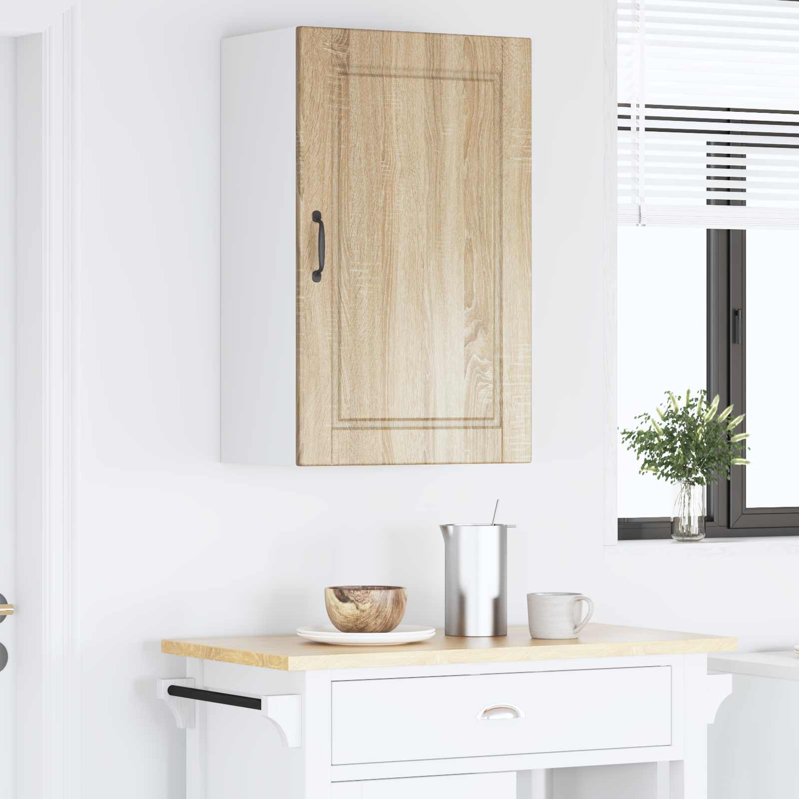 Vaatwasserpaneel Sonoma Eiken 50 x 31 x 80 cm Bewerkt hout is nu te koop bij PeponiXL, paradijselijk wonen!