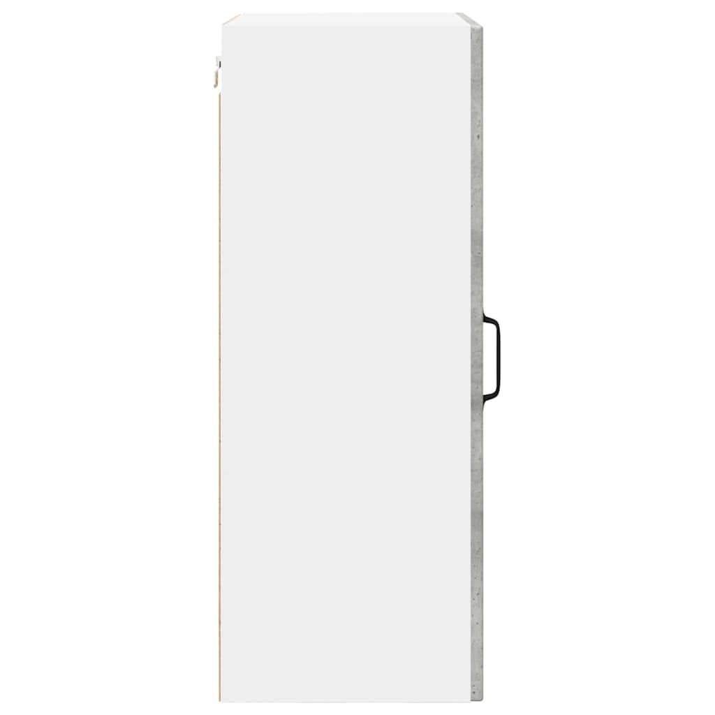 Keukenkast met plank Beton Grijs 50 x 31 x 80 cm Bewerkt hout is nu te koop bij PeponiXL, paradijselijk wonen!