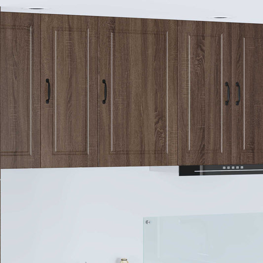 Vaatwasserpaneel Bruin Eiken 50 x 31 x 80 cm Bewerkt hout is nu te koop bij PeponiXL, paradijselijk wonen!
