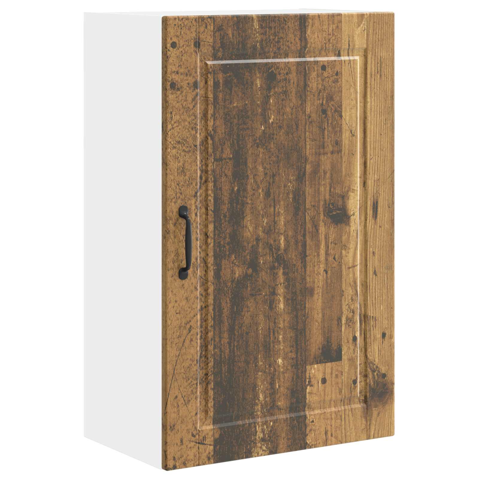 Keukenkast met plank Oudhout 50 x 31 x 80 cm Bewerkt hout is nu te koop bij PeponiXL, paradijselijk wonen!