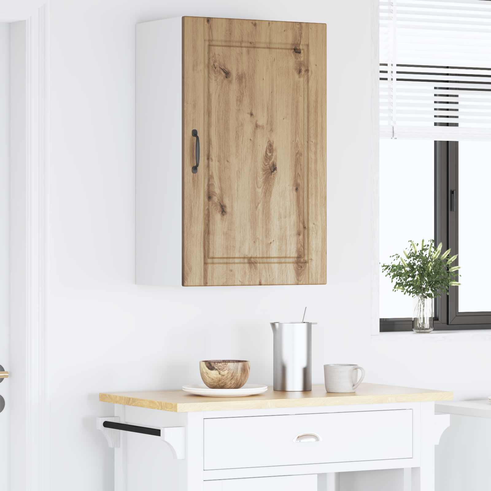 Vaatwasserpaneel Artisan Eiken 50 x 31 x 80 cm Bewerkt hout is nu te koop bij PeponiXL, paradijselijk wonen!