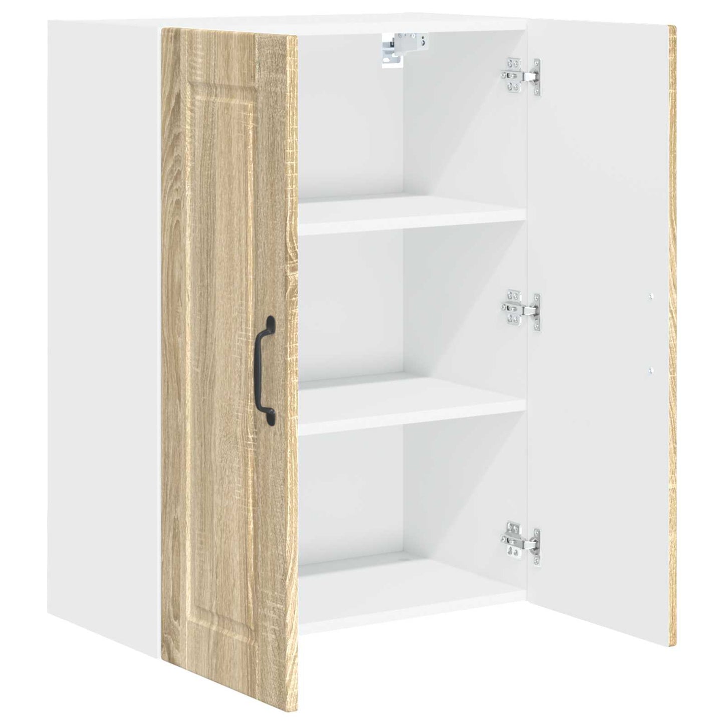 Keukenkast met plank Sonoma Eiken 60 x 31 x 80 cm Bewerkt hout is nu te koop bij PeponiXL, paradijselijk wonen!