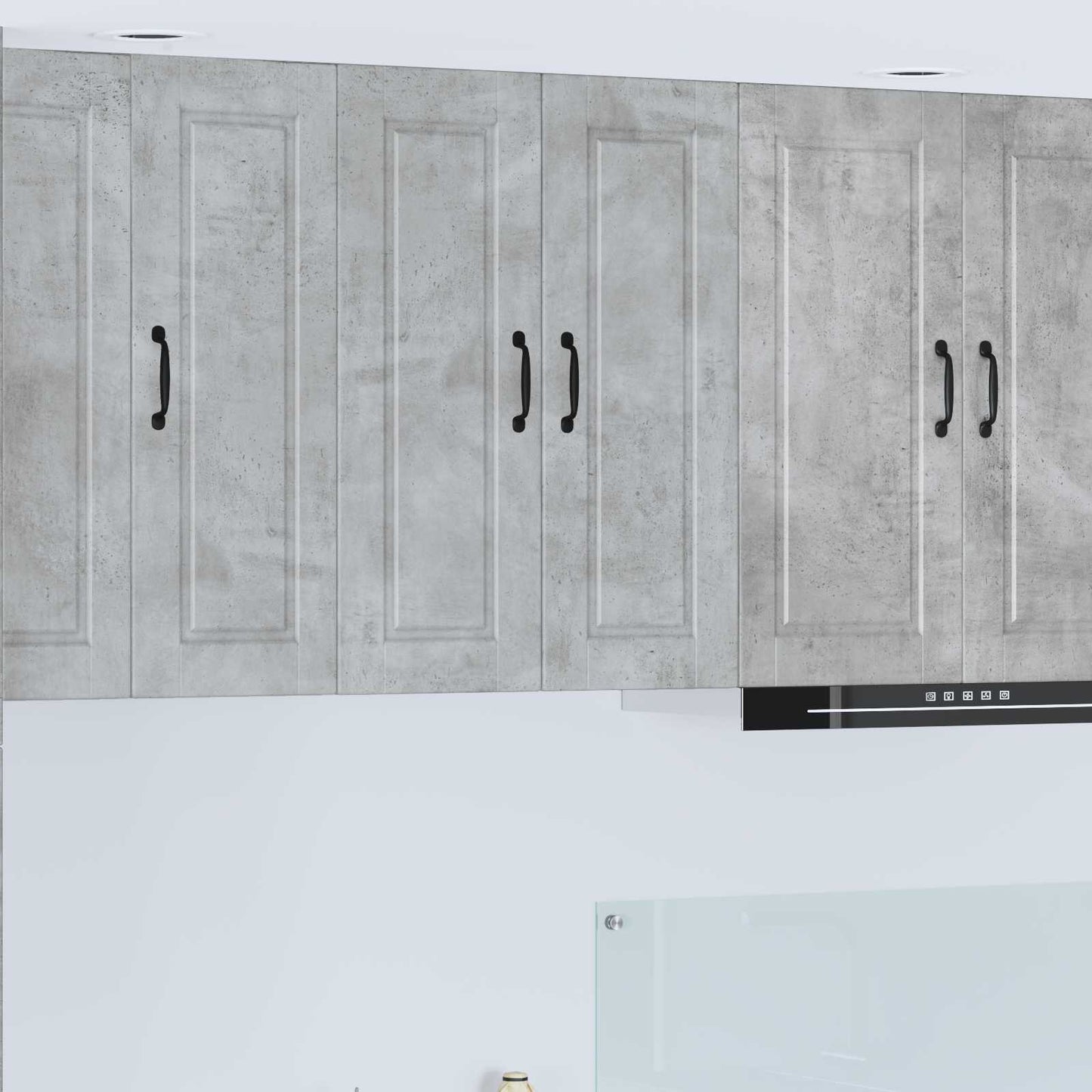 Vaatwasserpaneel Beton Grijs 60 x 31 x 80 cm Bewerkt hout is nu te koop bij PeponiXL, paradijselijk wonen!
