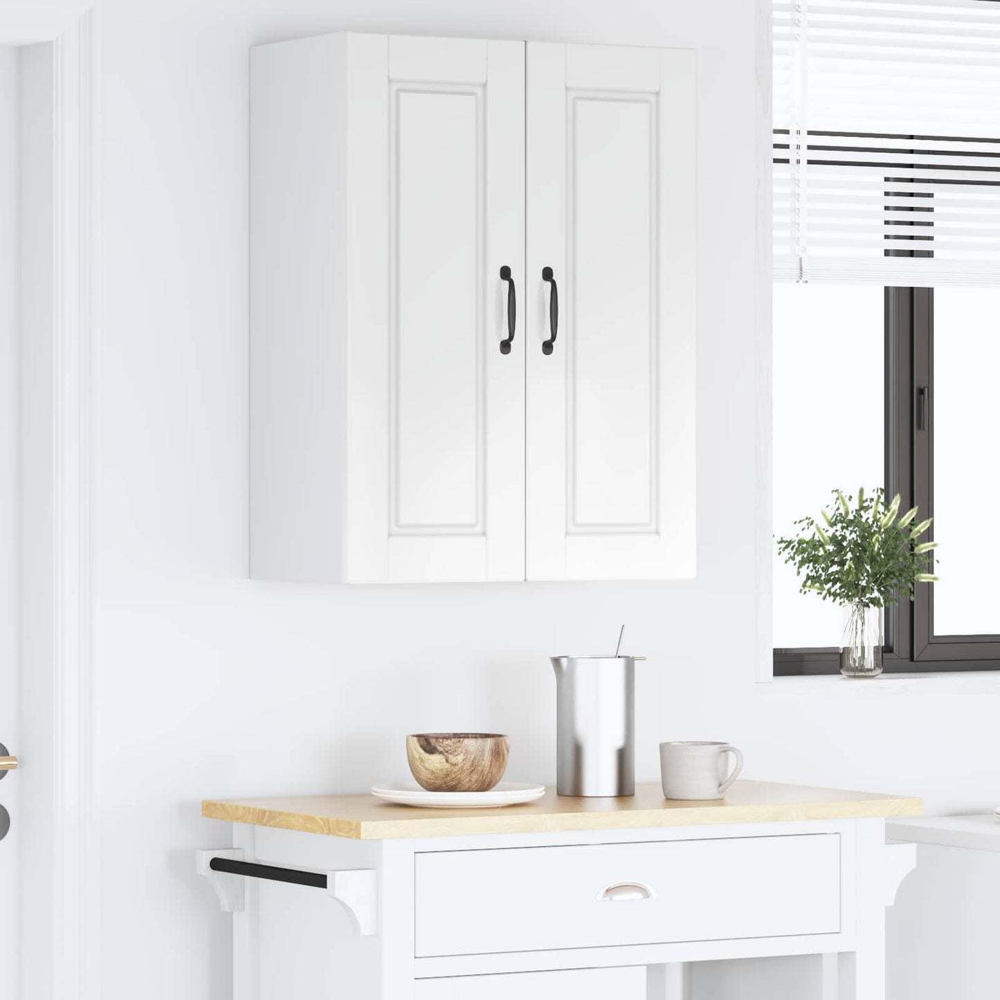 Vaatwasserpaneel Hoogglans wit 60 x 31 x 80 cm Bewerkt hout is nu te koop bij PeponiXL, paradijselijk wonen!