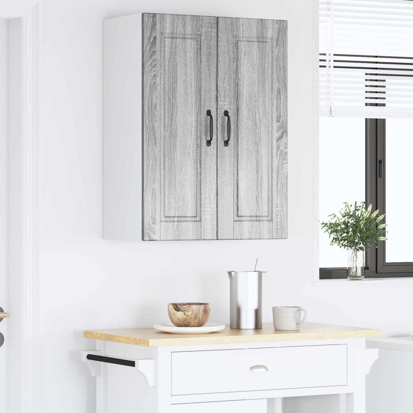 Vaatwasserpaneel Grijs Sonoma 60 x 31 x 80 cm Bewerkt hout is nu te koop bij PeponiXL, paradijselijk wonen!