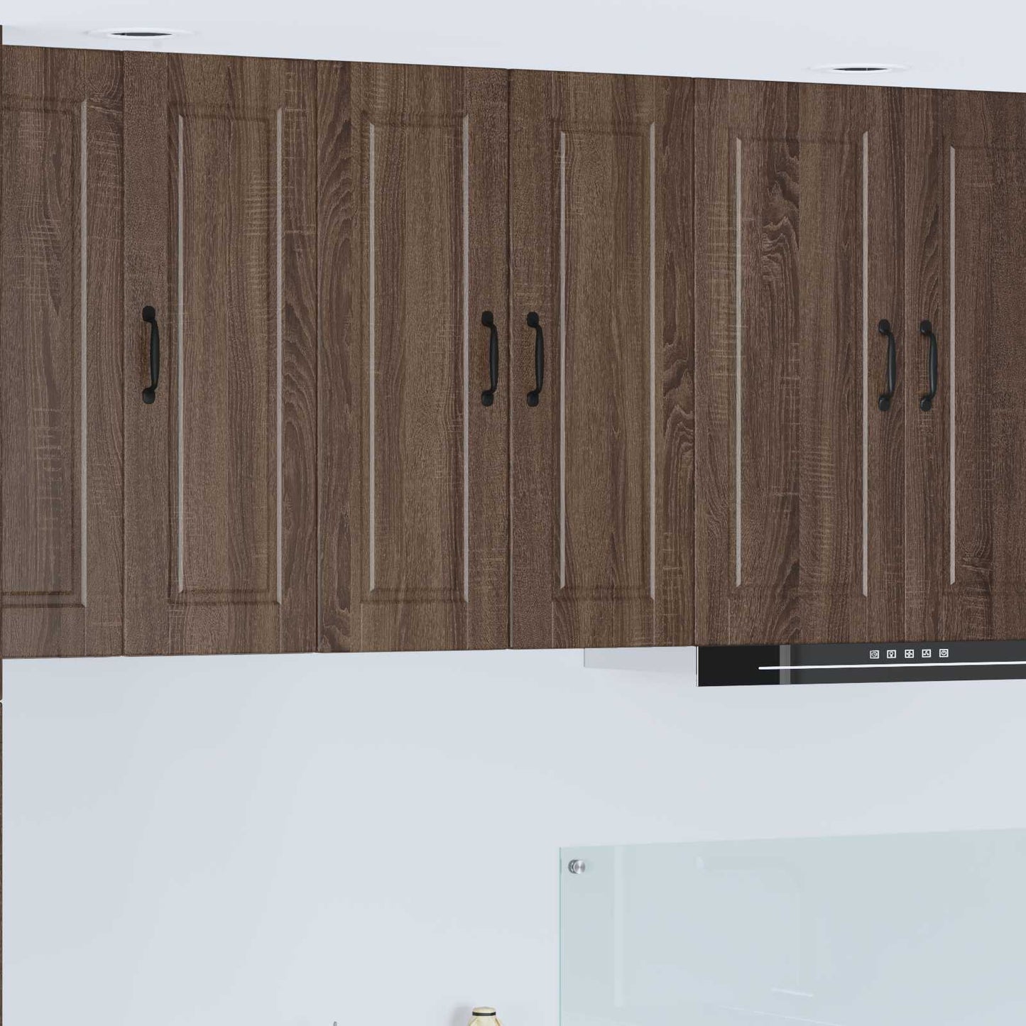 Vaatwasserpaneel Bruin Eiken 60 x 31 x 80 cm Bewerkt hout is nu te koop bij PeponiXL, paradijselijk wonen!