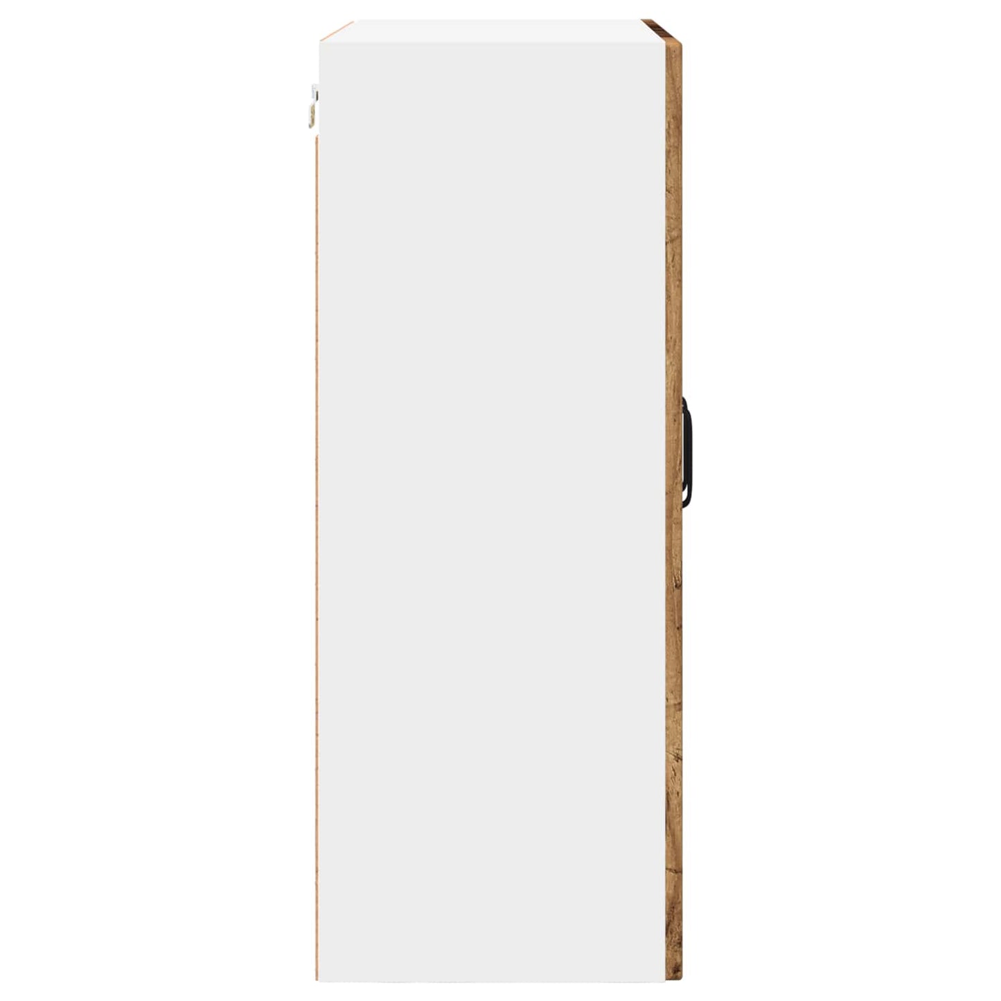 Keukenkast met plank Oudhout 60 x 31 x 80 cm Bewerkt hout is nu te koop bij PeponiXL, paradijselijk wonen!