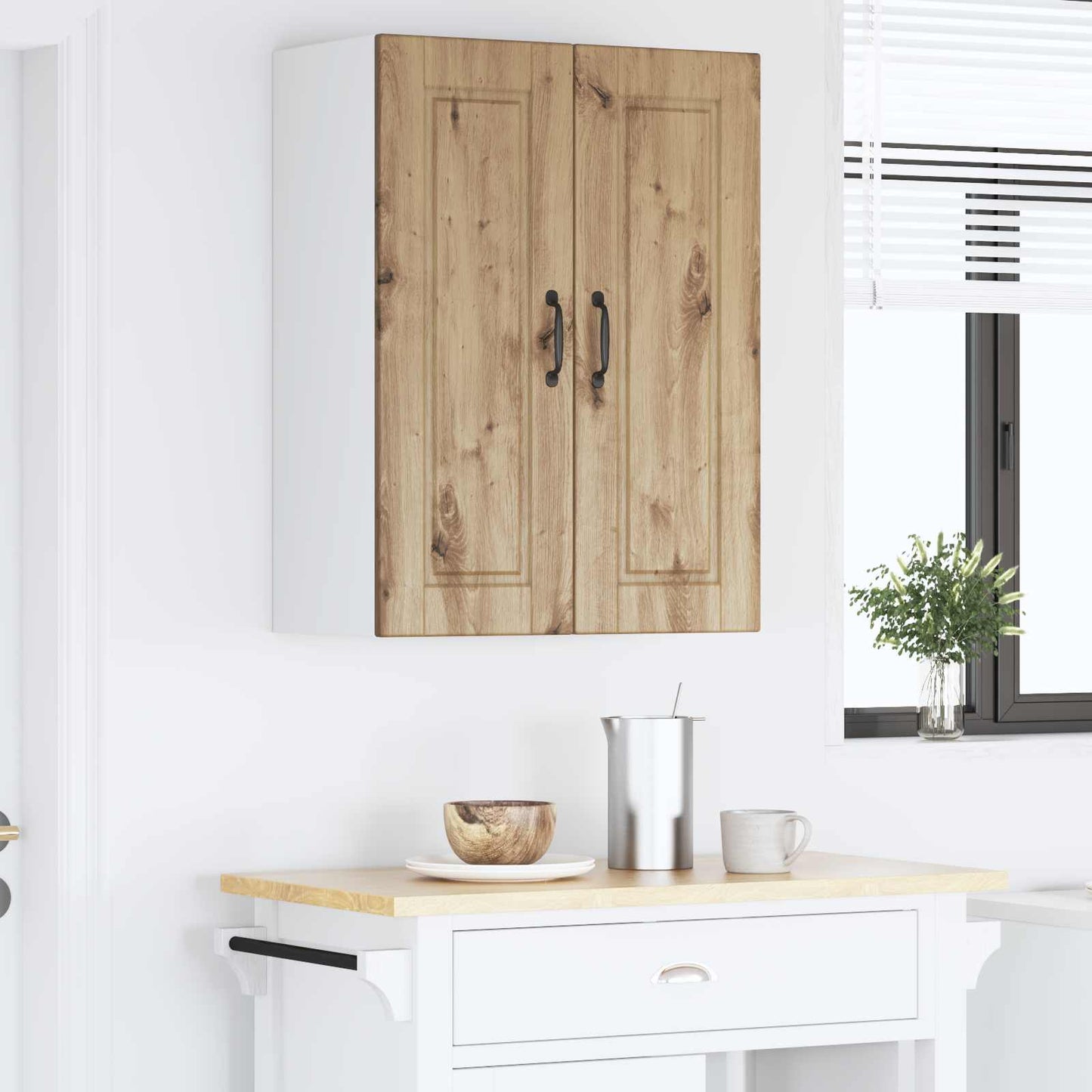 Vaatwasserpaneel Artisan Eiken 60 x 31 x 80 cm Bewerkt hout is nu te koop bij PeponiXL, paradijselijk wonen!
