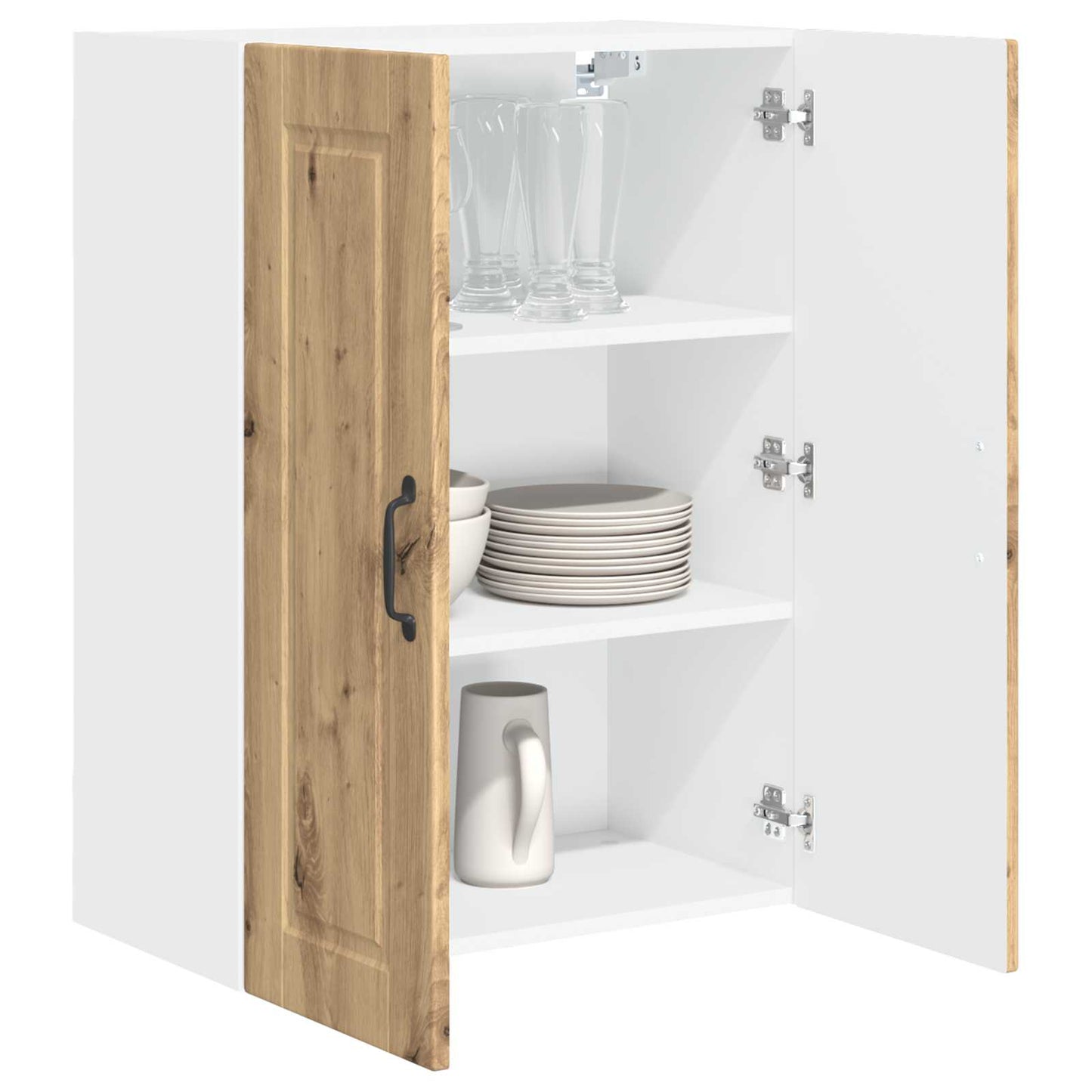 Vaatwasserpaneel Artisan Eiken 60 x 31 x 80 cm Bewerkt hout is nu te koop bij PeponiXL, paradijselijk wonen!