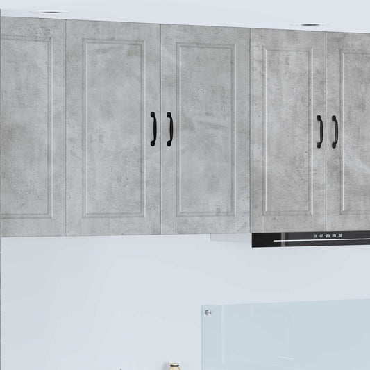 Vaatwasserpaneel Beton Grijs 80 x 31 x 80 cm Bewerkt hout is nu te koop bij PeponiXL, paradijselijk wonen!