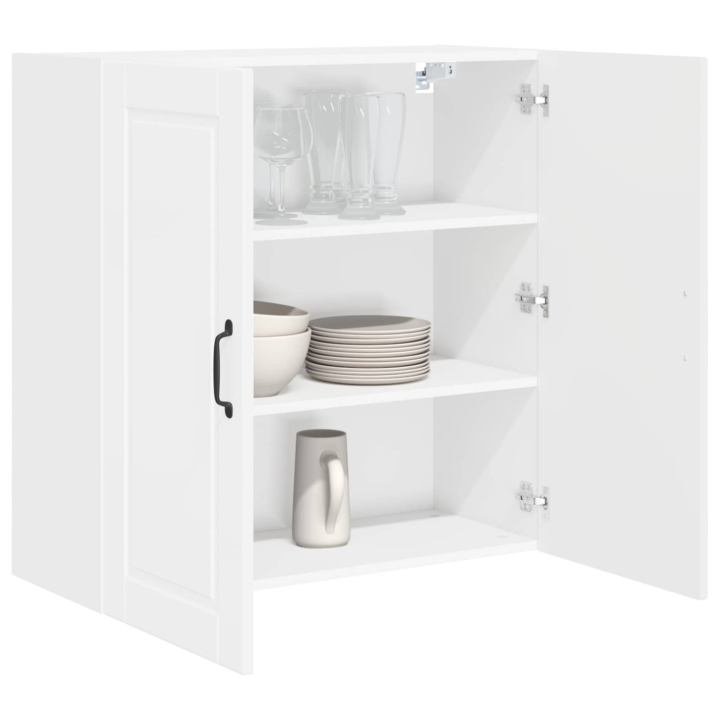 Vaatwasserpaneel Hoogglans wit 80 x 31 x 80 cm Bewerkt hout is nu te koop bij PeponiXL, paradijselijk wonen!