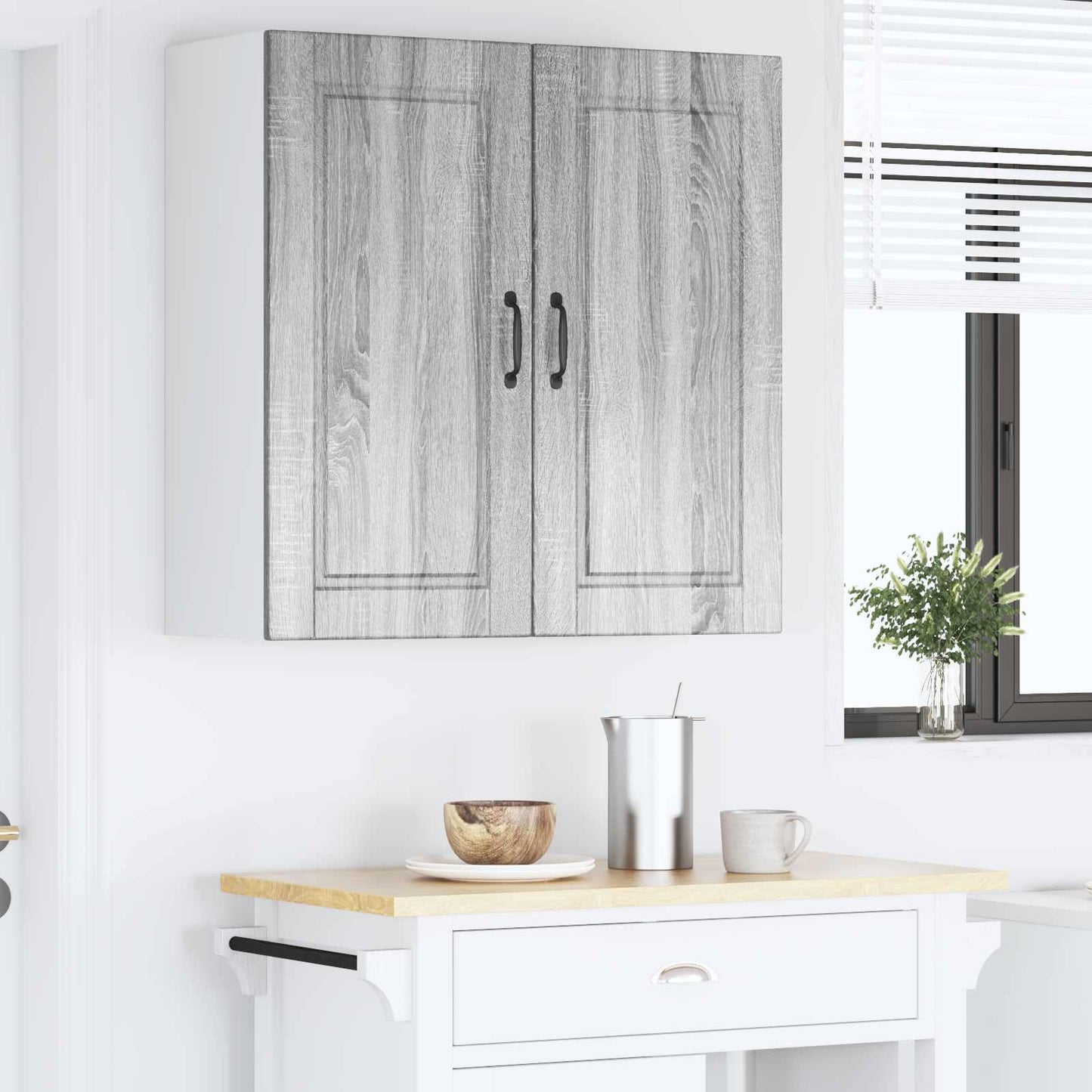 Vaatwasserpaneel Grijs Sonoma 80 x 31 x 80 cm Bewerkt hout is nu te koop bij PeponiXL, paradijselijk wonen!