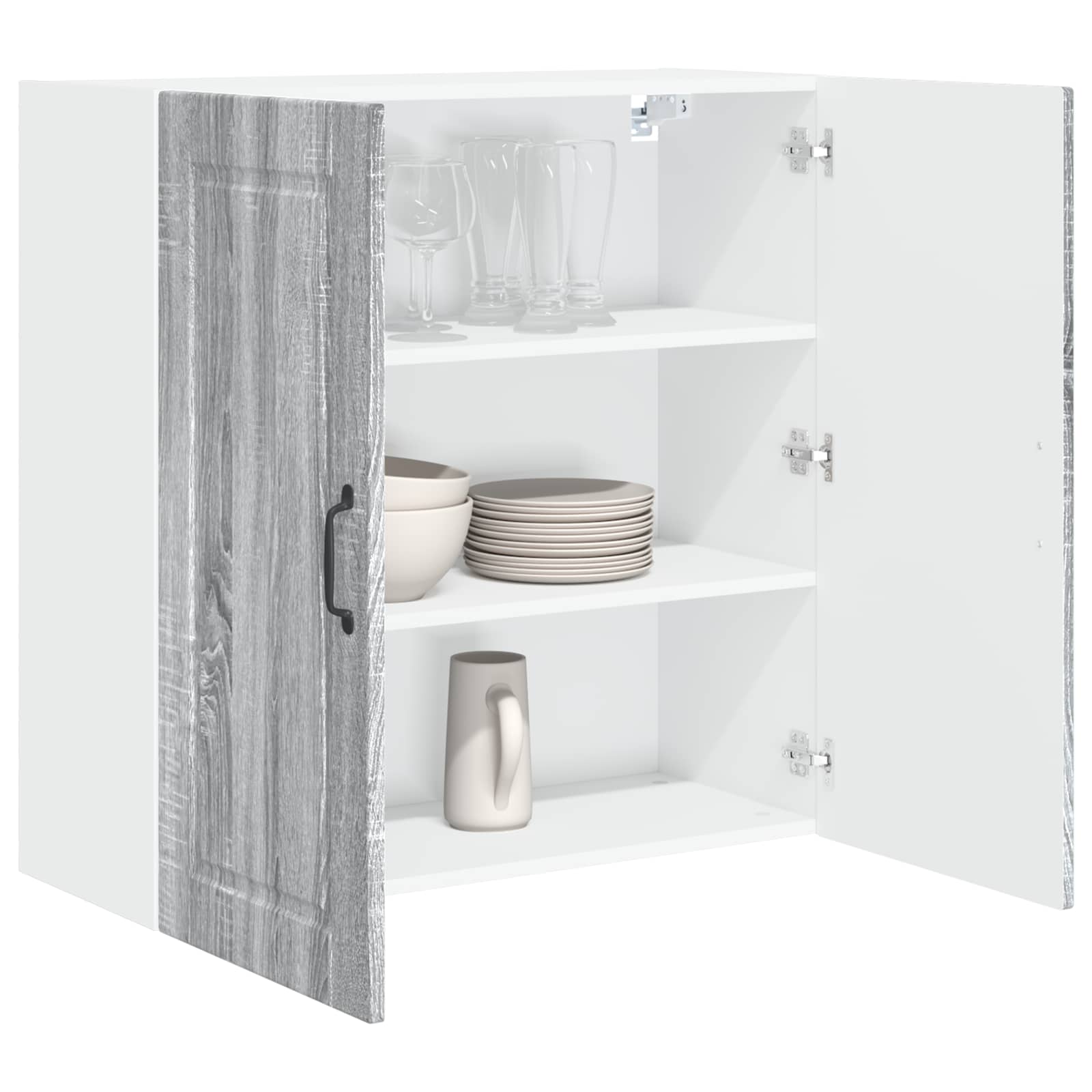 Vaatwasserpaneel Grijs Sonoma 80 x 31 x 80 cm Bewerkt hout is nu te koop bij PeponiXL, paradijselijk wonen!