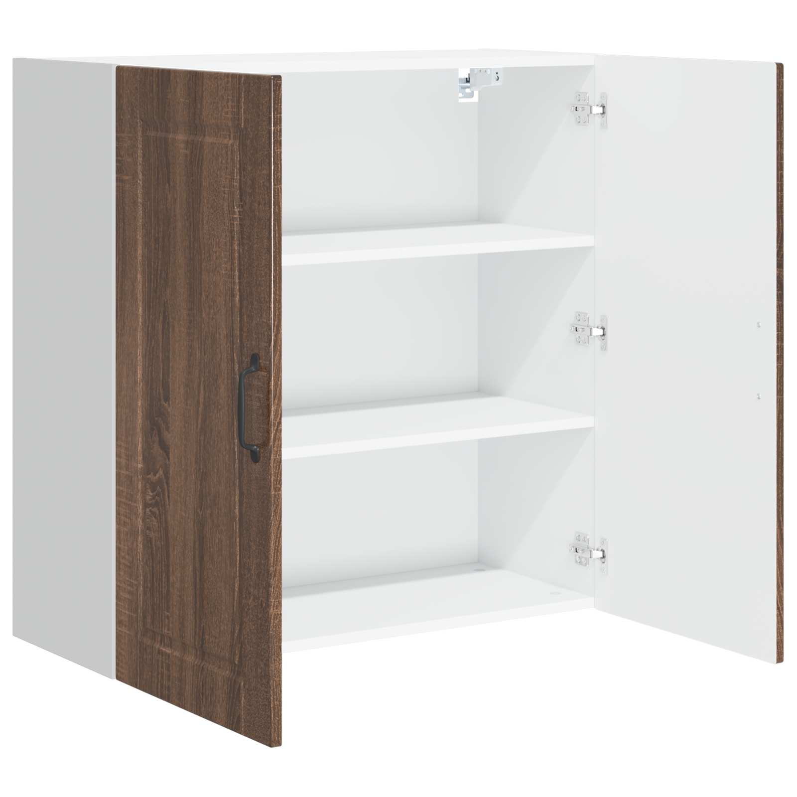 Vaatwasserpaneel Bruin Eiken 80 x 31 x 80 cm Bewerkt hout is nu te koop bij PeponiXL, paradijselijk wonen!