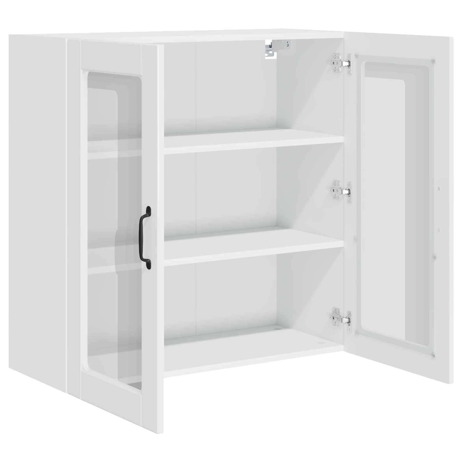 Vaatwasserpaneel Hoogglans wit 80 x 31 x 80 cm Bewerkt hout is nu te koop bij PeponiXL, paradijselijk wonen!