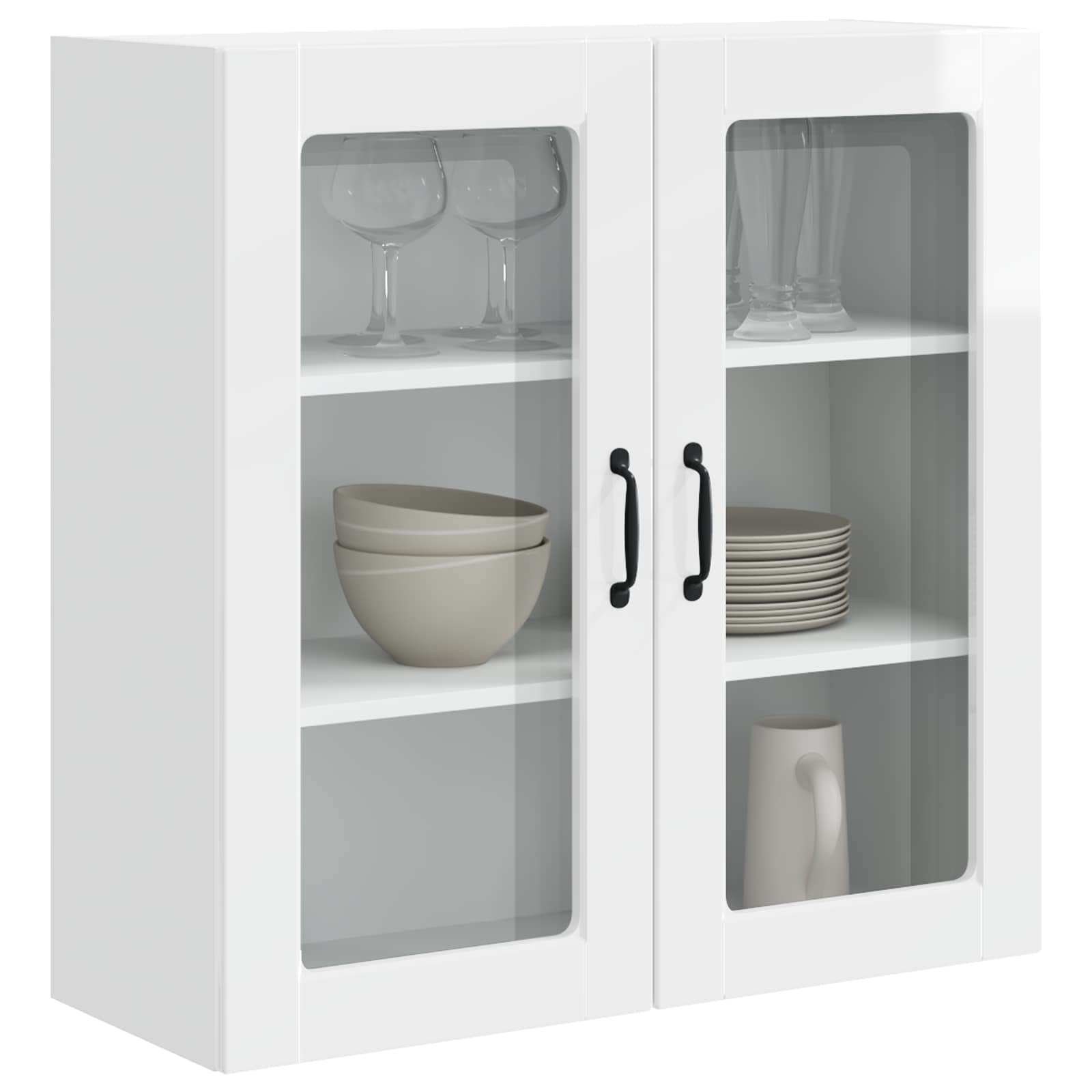 Vaatwasserpaneel Hoogglans wit 80 x 31 x 80 cm Bewerkt hout is nu te koop bij PeponiXL, paradijselijk wonen!