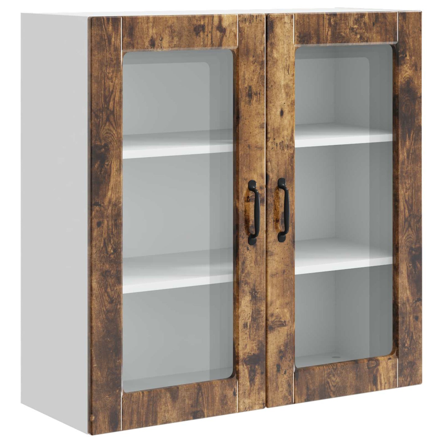 Vaatwasserpaneel Gerookt eiken 80 x 31 x 80 cm Bewerkt hout is nu te koop bij PeponiXL, paradijselijk wonen!