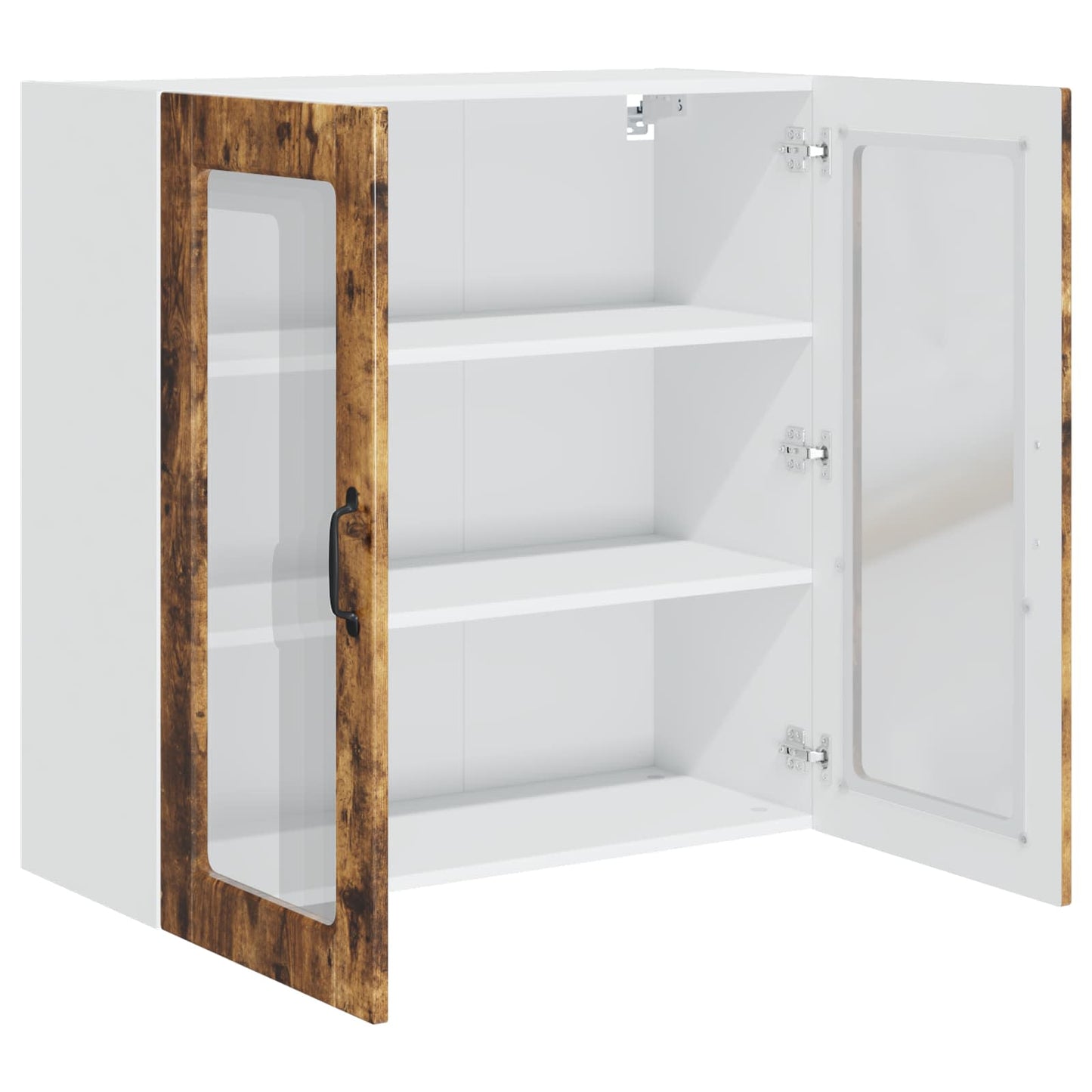Vaatwasserpaneel Gerookt eiken 80 x 31 x 80 cm Bewerkt hout is nu te koop bij PeponiXL, paradijselijk wonen!
