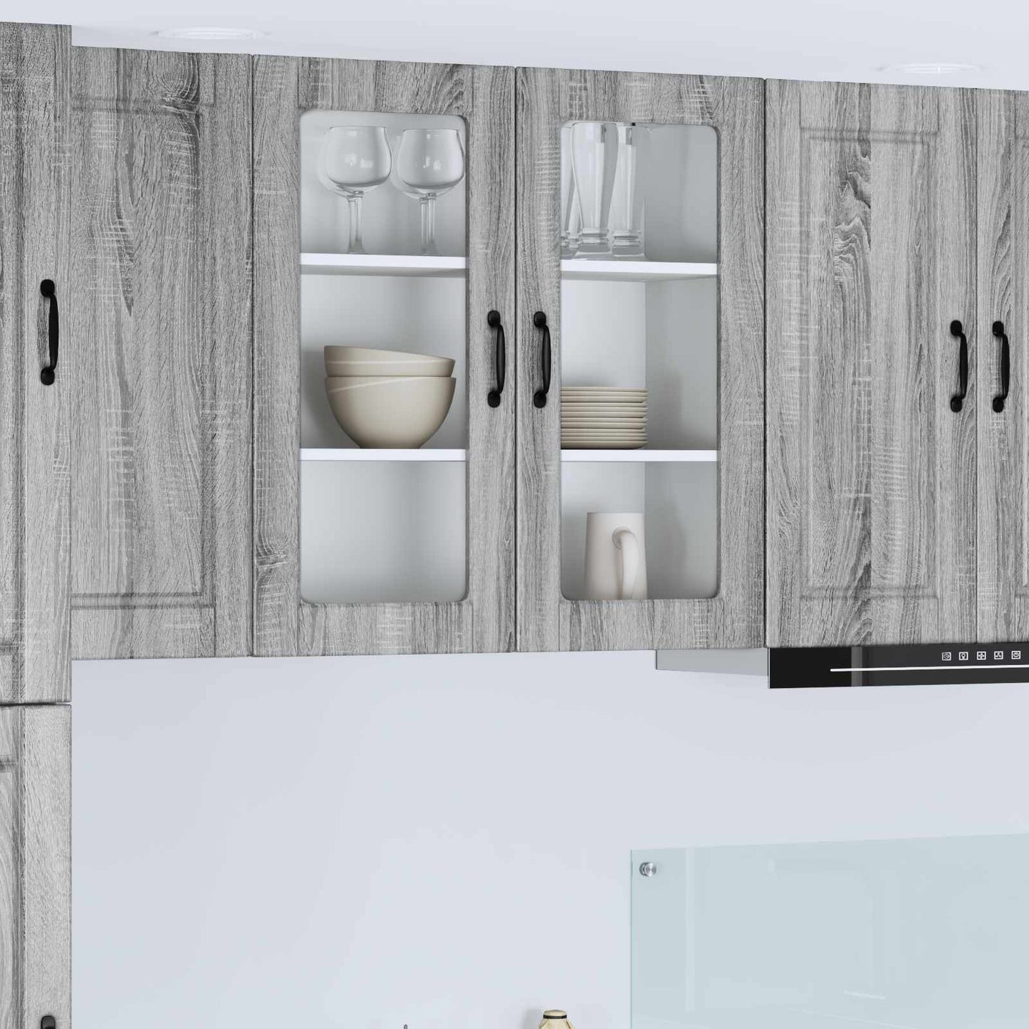 Vaatwasserpaneel Grijs Sonoma 80 x 31 x 80 cm Bewerkt hout is nu te koop bij PeponiXL, paradijselijk wonen!