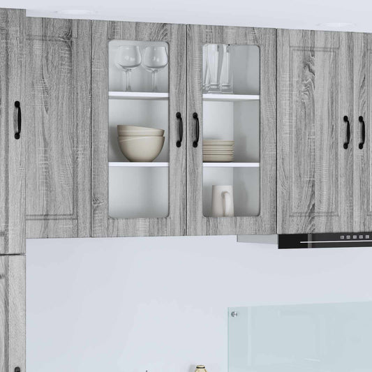 Vaatwasserpaneel Grijs Sonoma 80 x 31 x 80 cm Bewerkt hout is nu te koop bij PeponiXL, paradijselijk wonen!