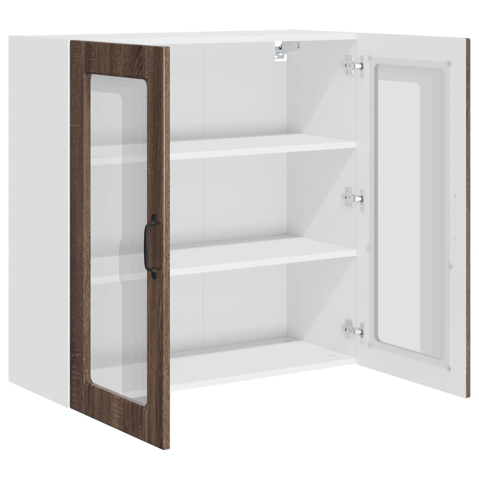 Vaatwasserpaneel Bruin Eiken 80 x 31 x 80 cm Bewerkt hout is nu te koop bij PeponiXL, paradijselijk wonen!