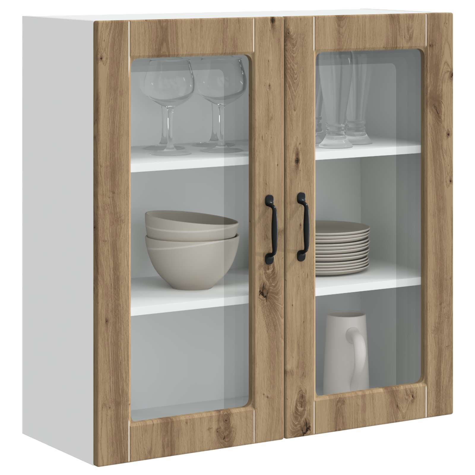 Vaatwasserpaneel Artisan Eiken 80 x 31 x 80 cm Bewerkt hout is nu te koop bij PeponiXL, paradijselijk wonen!