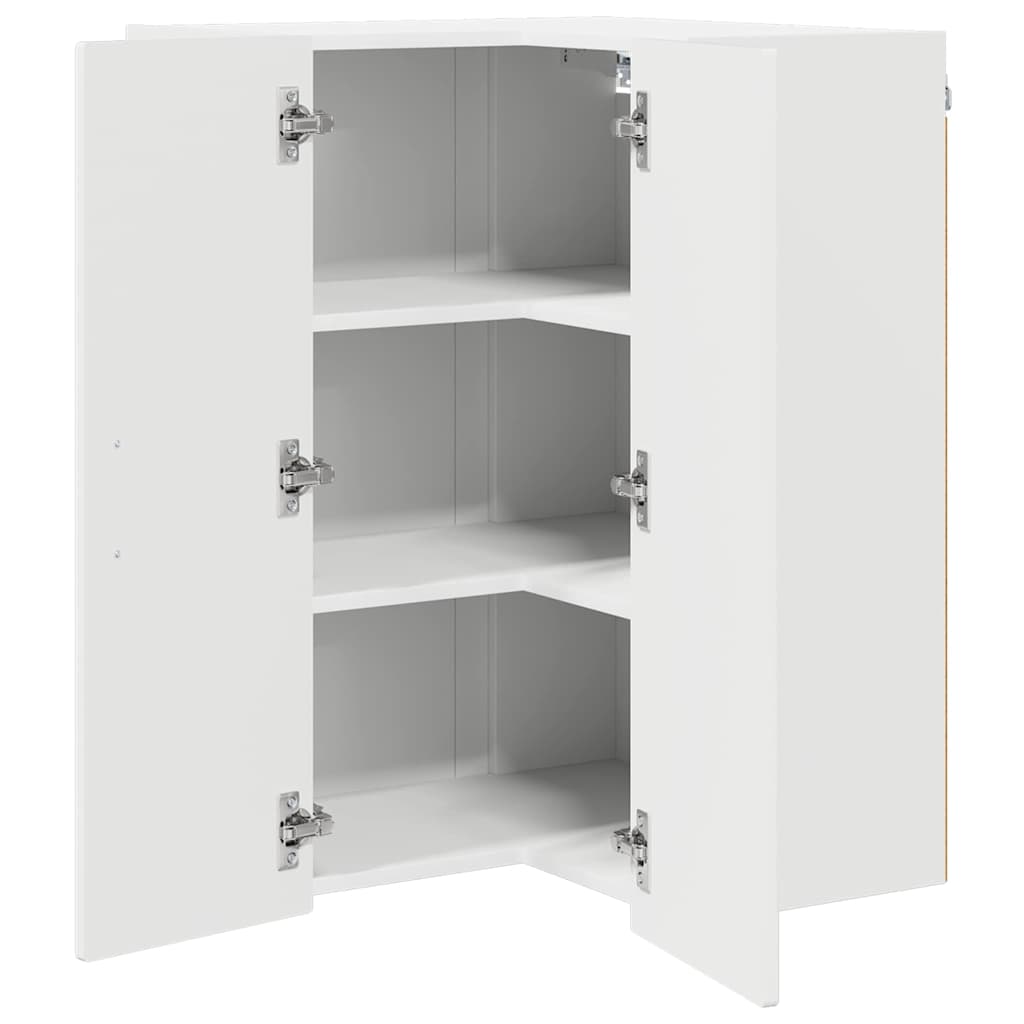 Vaatwasserpaneel Hoogglans wit 57 x 57 x 80 cm Bewerkt hout is nu te koop bij PeponiXL, paradijselijk wonen!