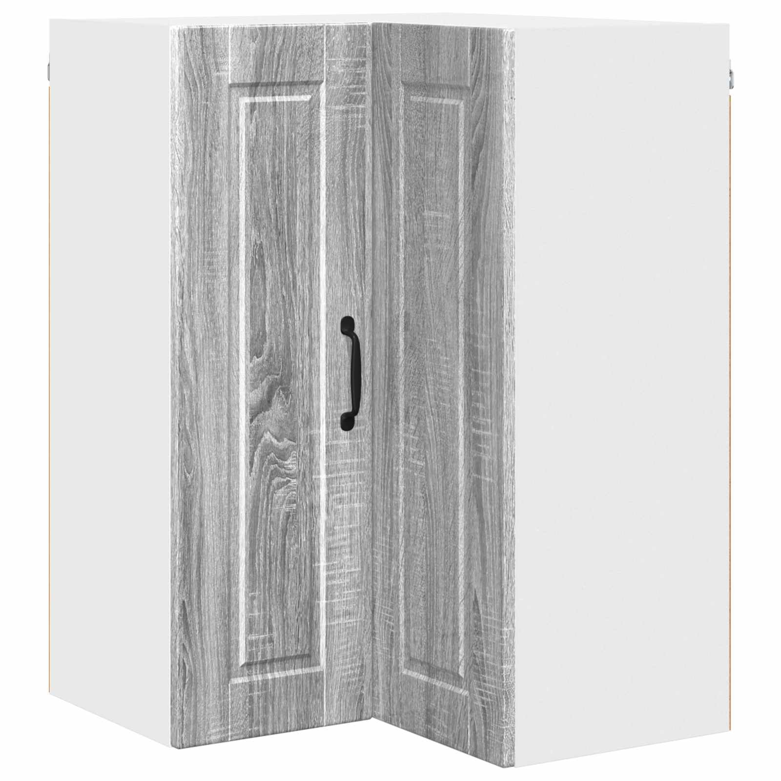 Keukenkast met plank Grijs Sonoma 57 x 57 x 80 cm Bewerkt hout is nu te koop bij PeponiXL, paradijselijk wonen!