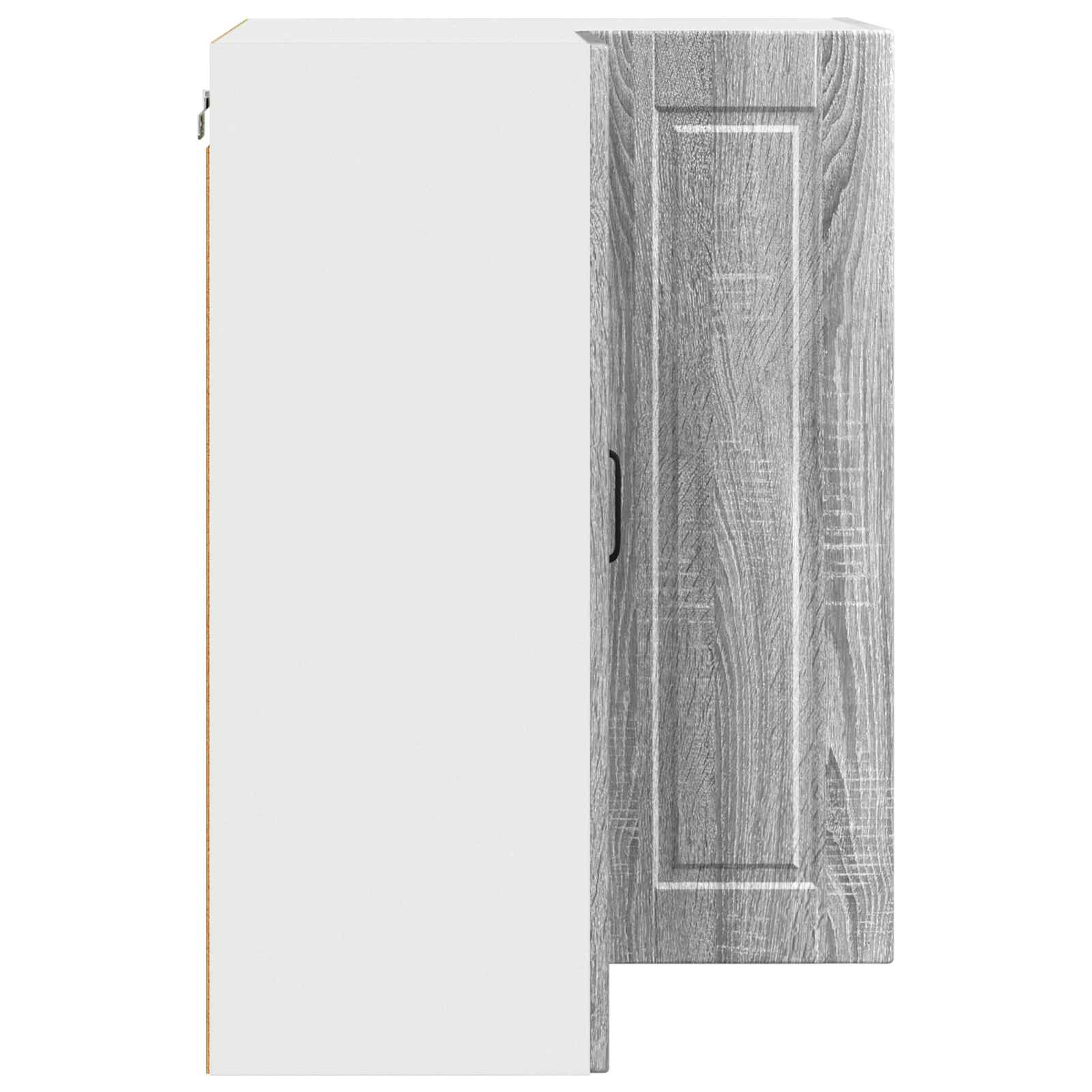 Keukenkast met plank Grijs Sonoma 57 x 57 x 80 cm Bewerkt hout is nu te koop bij PeponiXL, paradijselijk wonen!