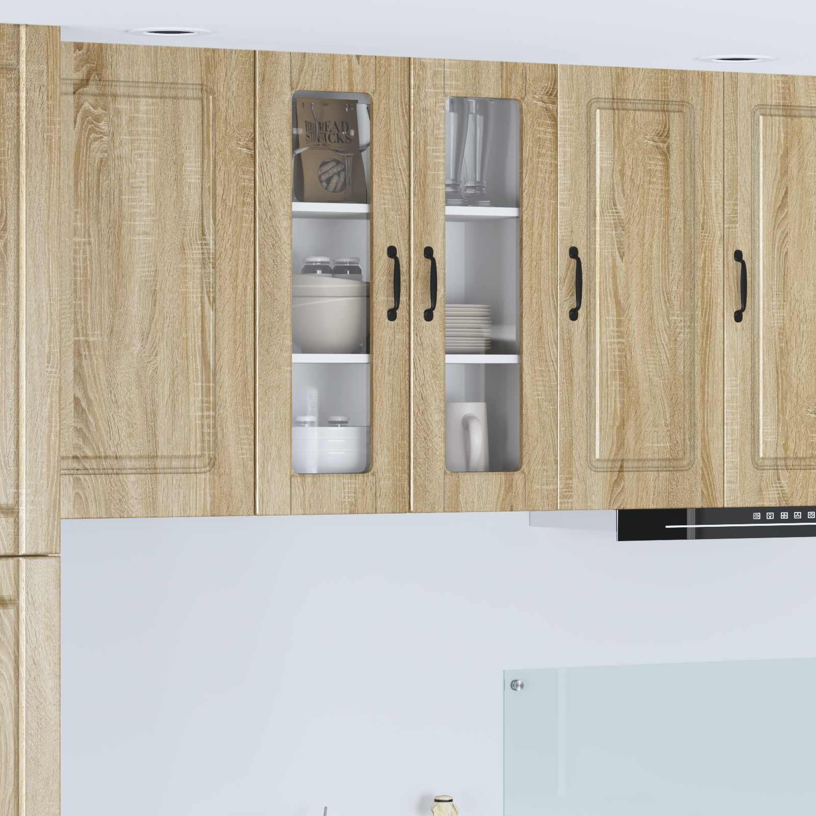 Vaatwasserpaneel Sonoma Eiken 60 x 31 x 80 cm Bewerkt hout is nu te koop bij PeponiXL, paradijselijk wonen!