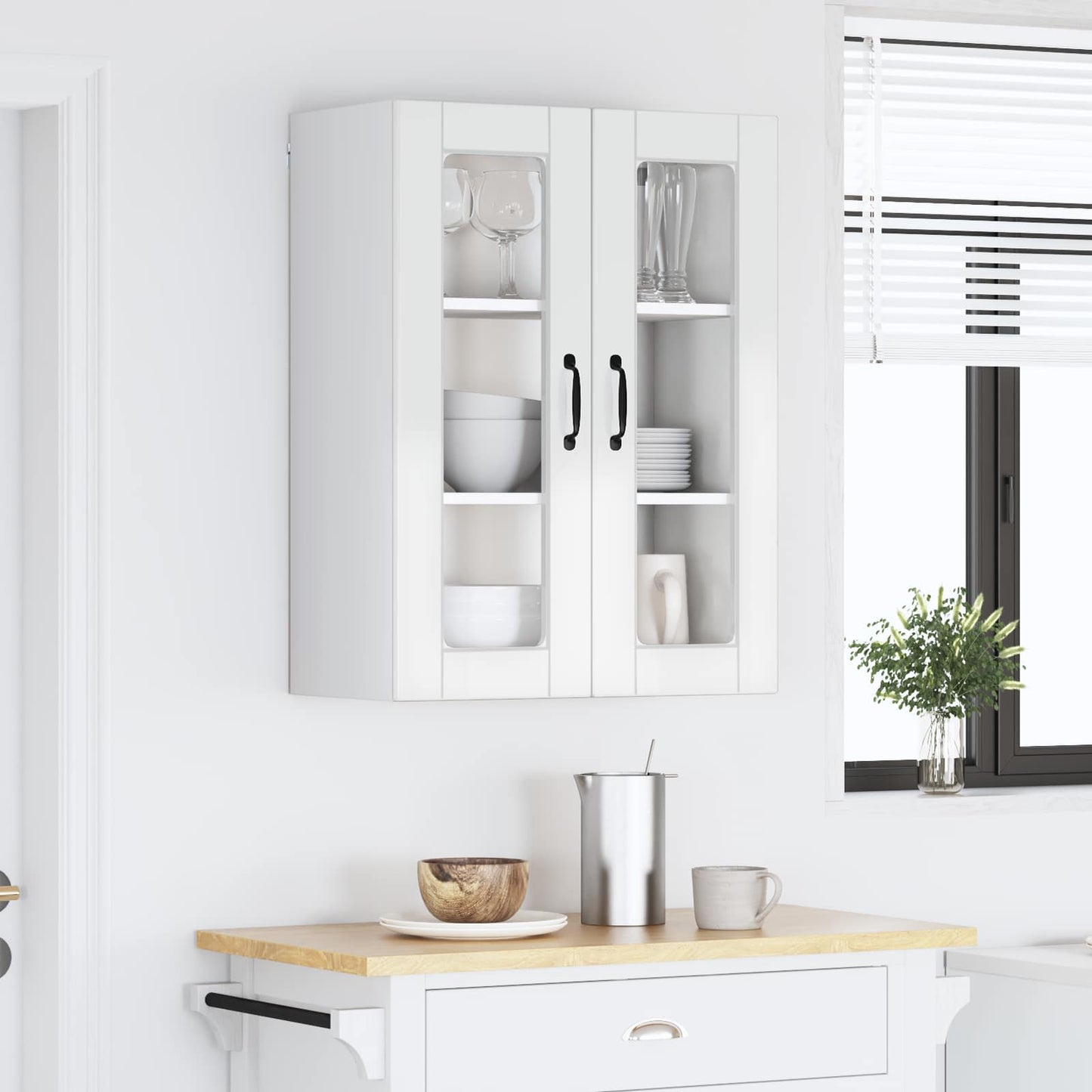 Vaatwasserpaneel Hoogglans wit 60 x 31 x 80 cm Bewerkt hout is nu te koop bij PeponiXL, paradijselijk wonen!