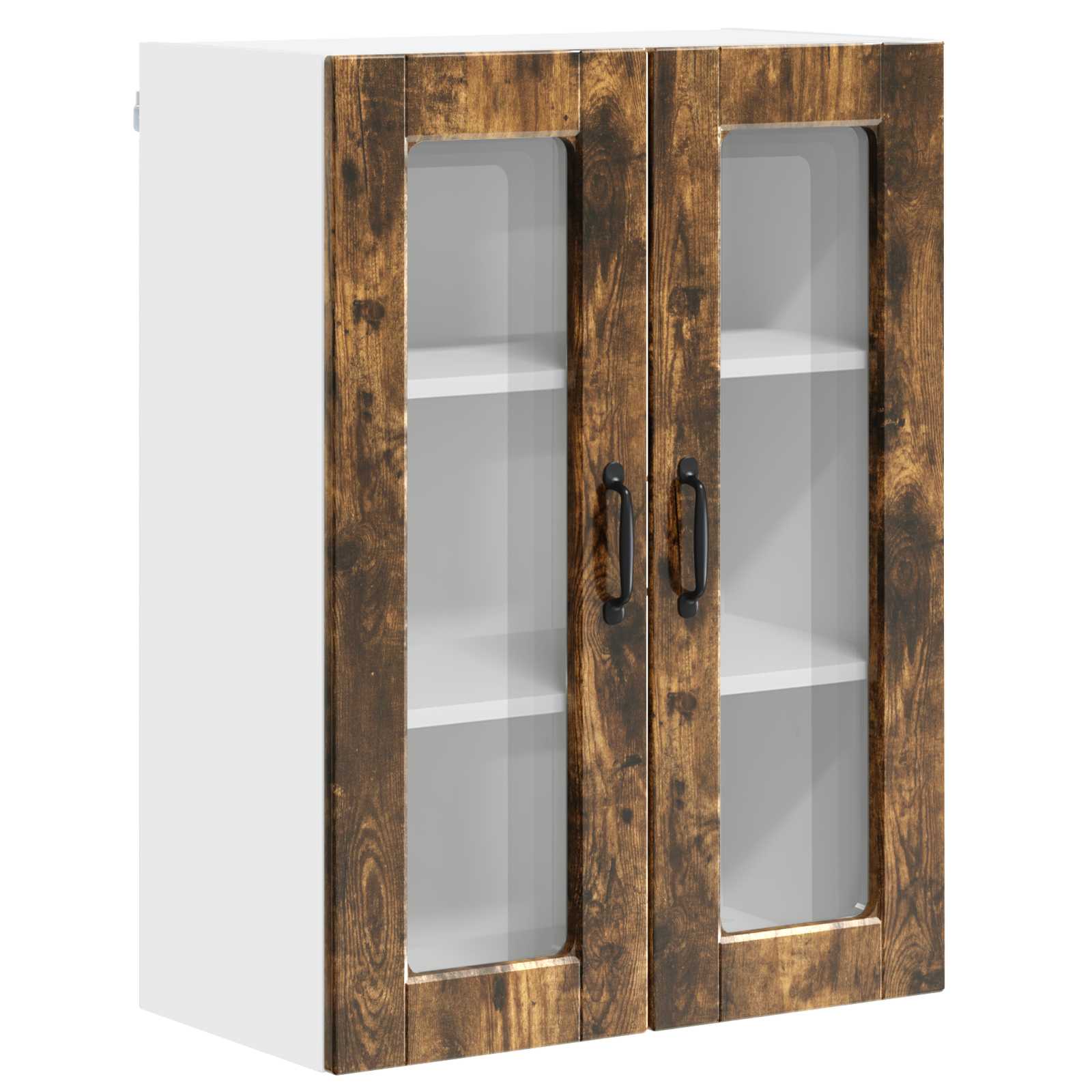 Vaatwasserpaneel Gerookt eiken 60 x 31 x 80 cm Bewerkt hout is nu te koop bij PeponiXL, paradijselijk wonen!