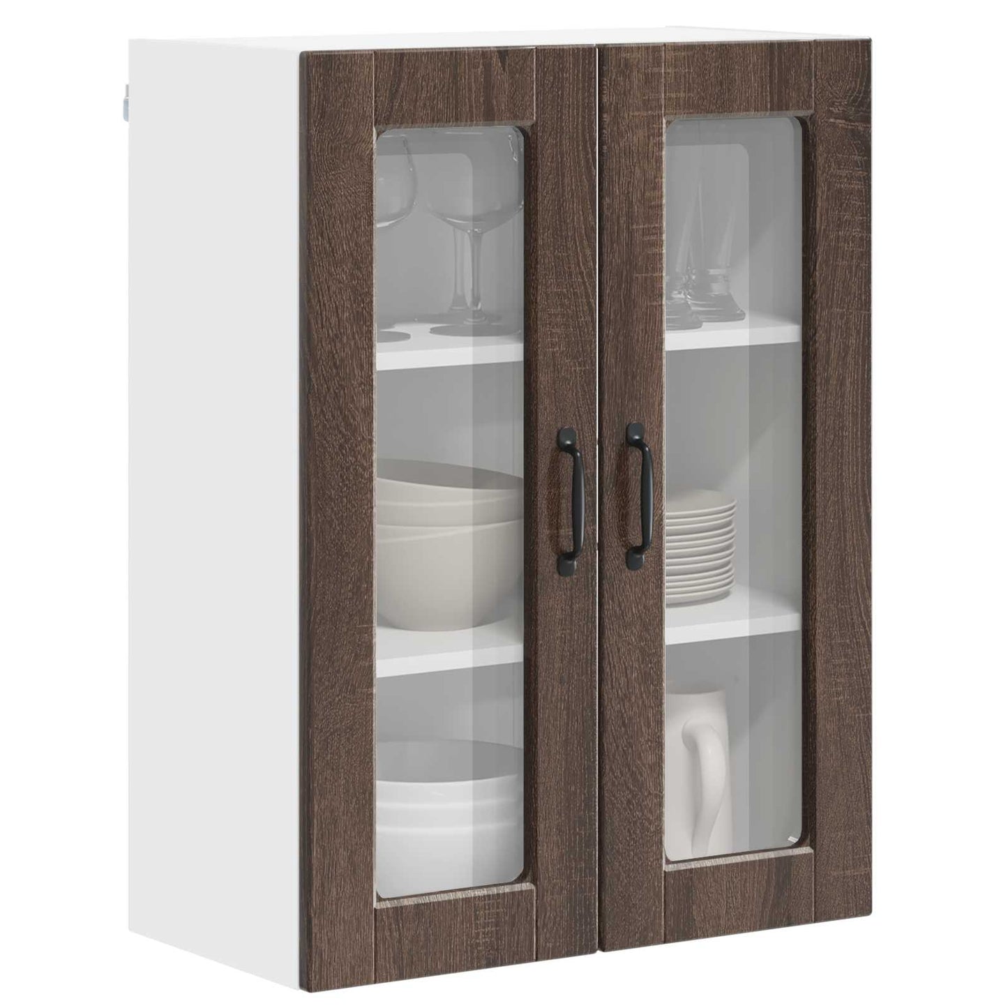 Vaatwasserpaneel Bruin Eiken 60 x 31 x 80 cm Bewerkt hout is nu te koop bij PeponiXL, paradijselijk wonen!
