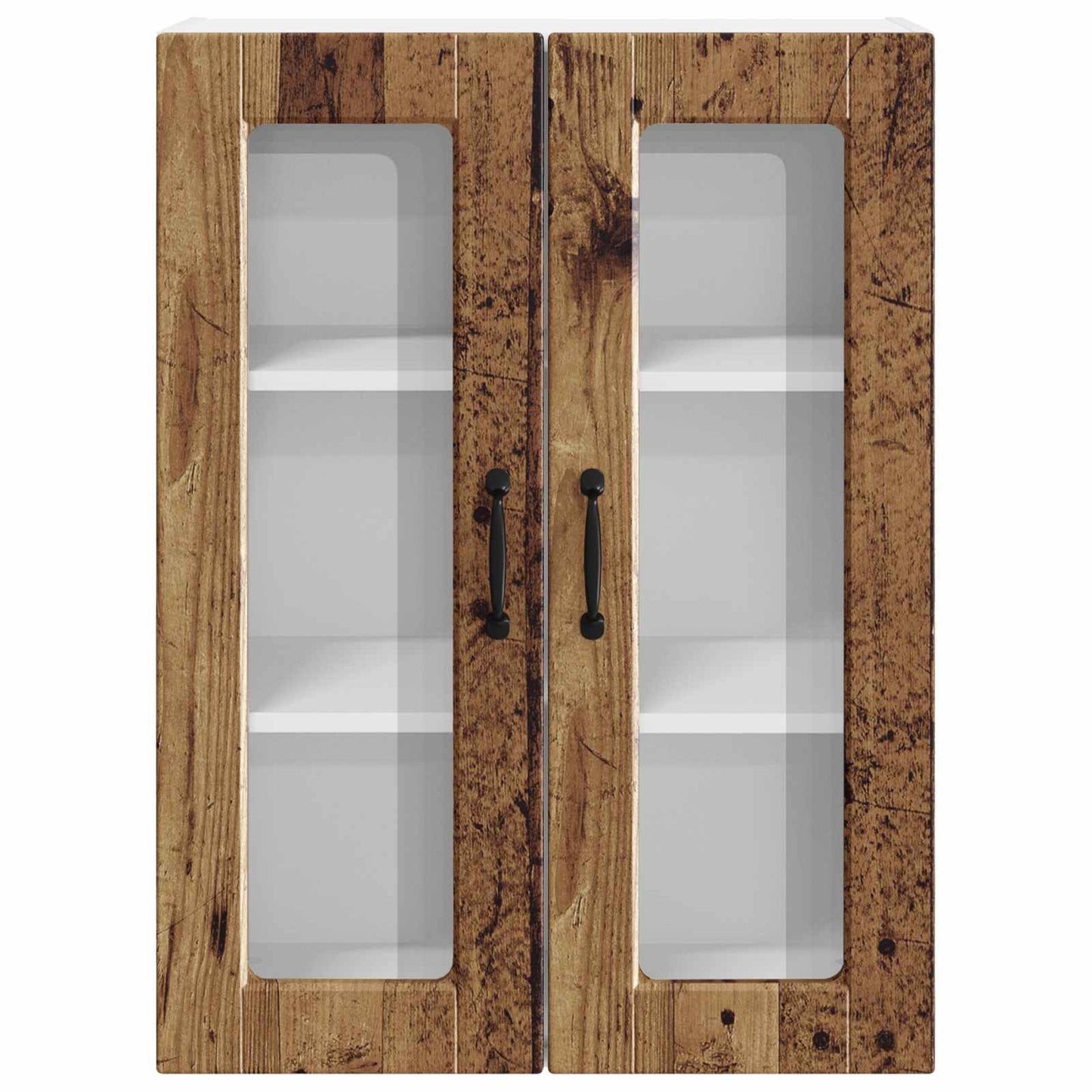 Vaatwasserpaneel met plank Oudhout 60 x 31 x 80 cm Bewerkt hout is nu te koop bij PeponiXL, paradijselijk wonen!