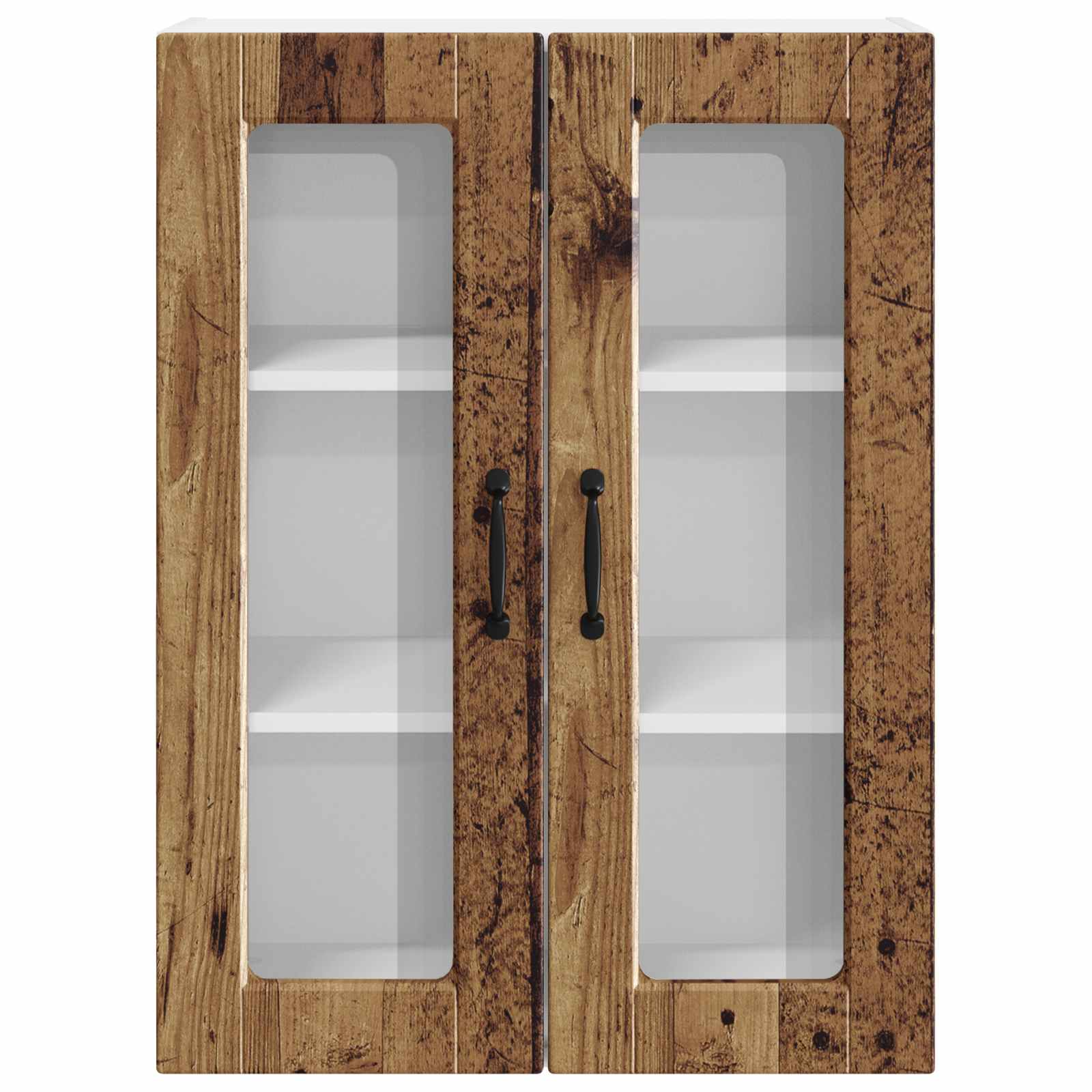 Vaatwasserpaneel met plank Oudhout 60 x 31 x 80 cm Bewerkt hout is nu te koop bij PeponiXL, paradijselijk wonen!