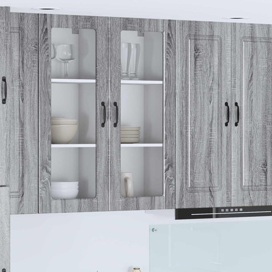 Vaatwasserpaneel Grijs Sonoma 40 x 31 x 100 cm Bewerkt hout is nu te koop bij PeponiXL, paradijselijk wonen!