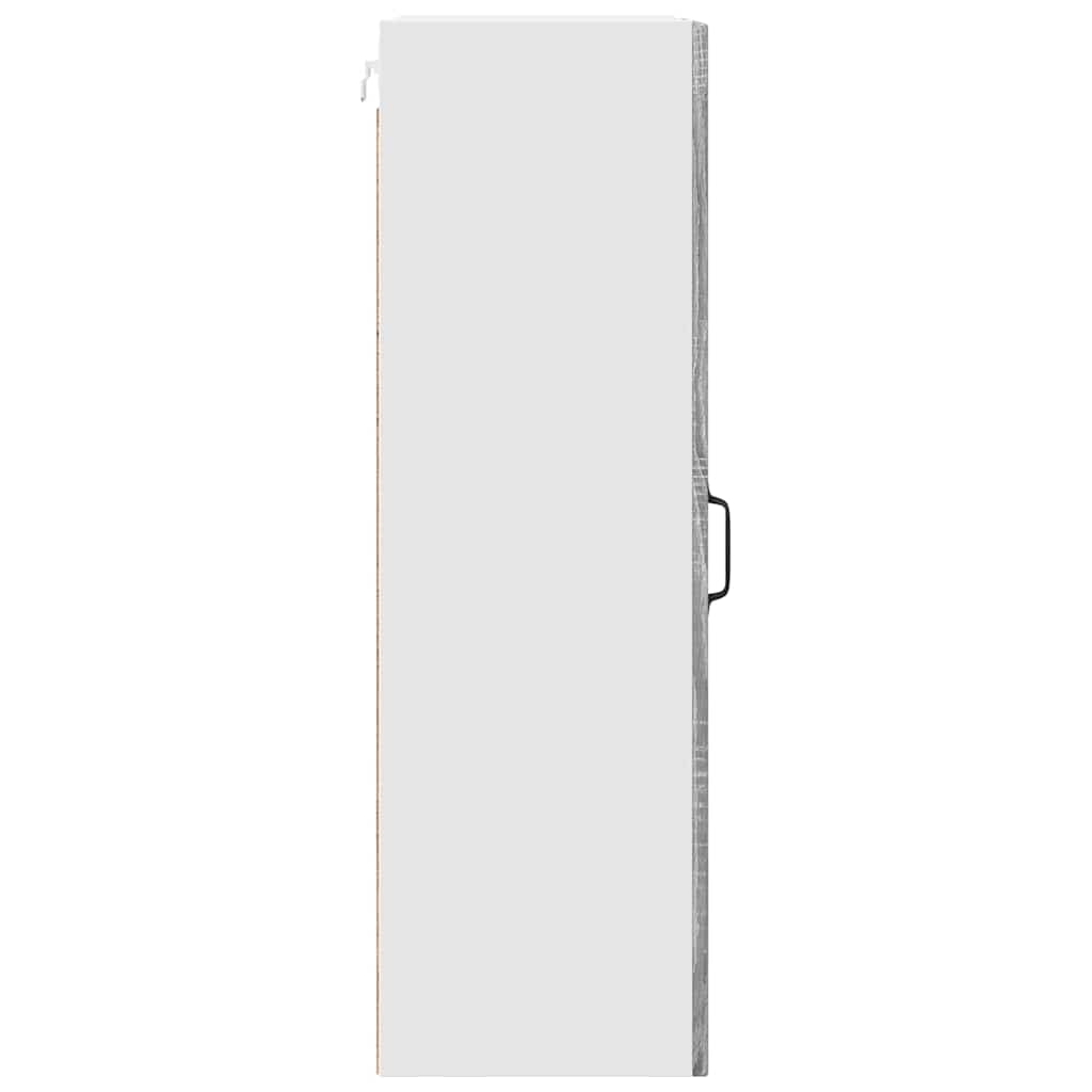 Keukenkast met plank Grijs Sonoma 40 x 31 x 100 cm Bewerkt hout is nu te koop bij PeponiXL, paradijselijk wonen!