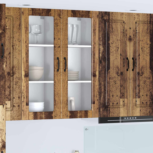 Vaatwasserpaneel Oudhout 40 x 31 x 100 cm Bewerkt hout is nu te koop bij PeponiXL, paradijselijk wonen!
