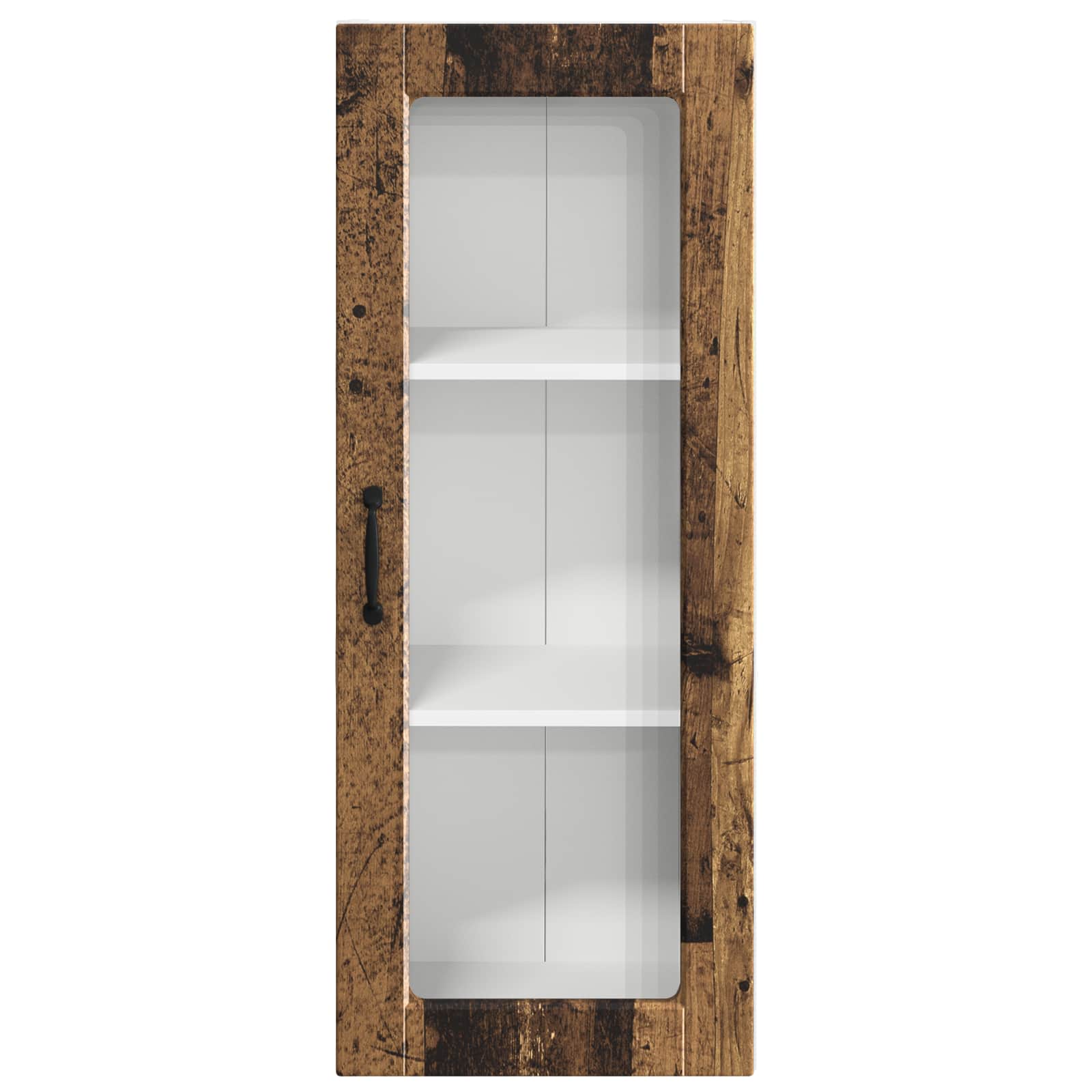 Keukenkast met plank Oudhout 40 x 31 x 100 cm Bewerkt hout is nu te koop bij PeponiXL, paradijselijk wonen!