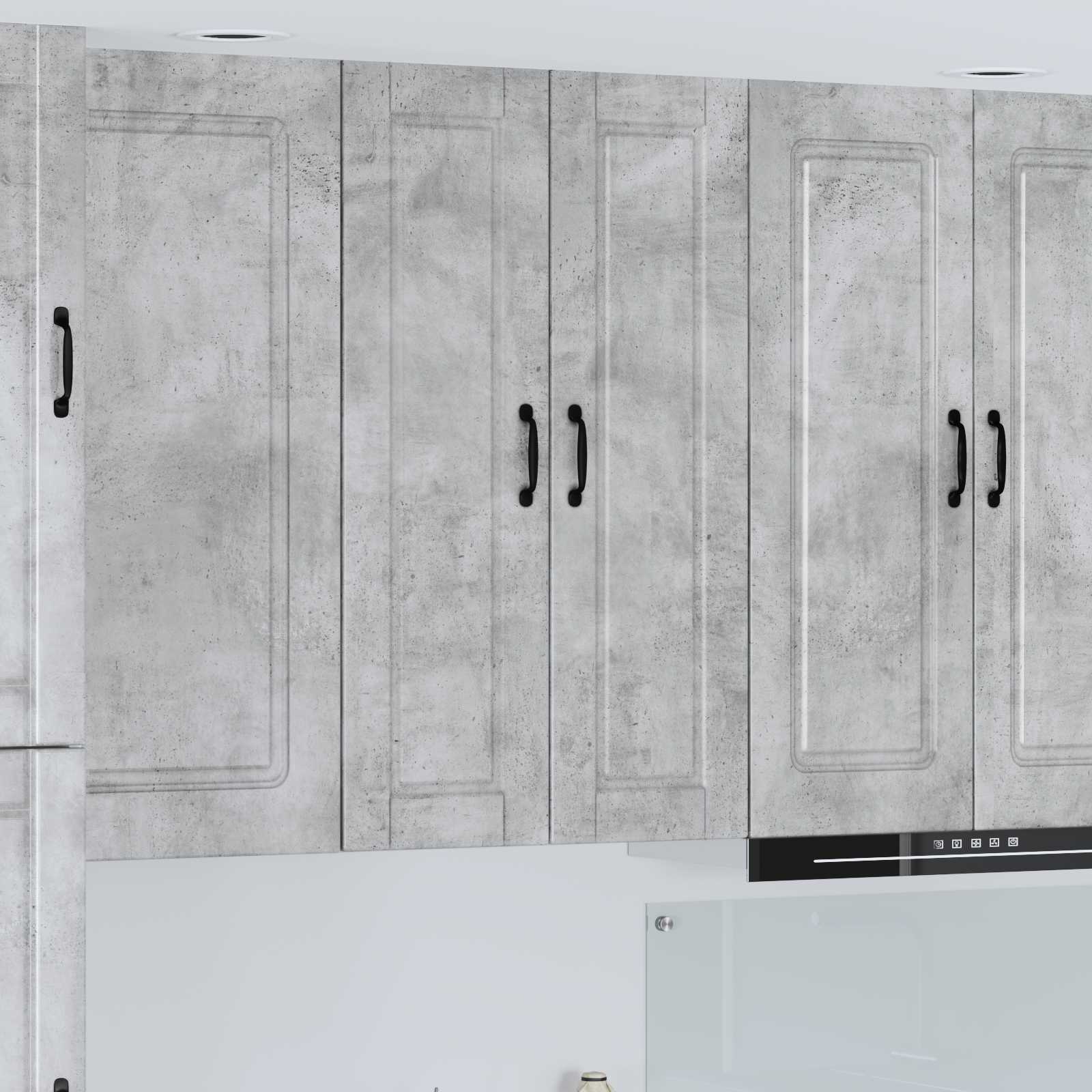 Keukenkast met plank Beton Grijs 30 x 31 x 100 cm Bewerkt hout is nu te koop bij PeponiXL, paradijselijk wonen!