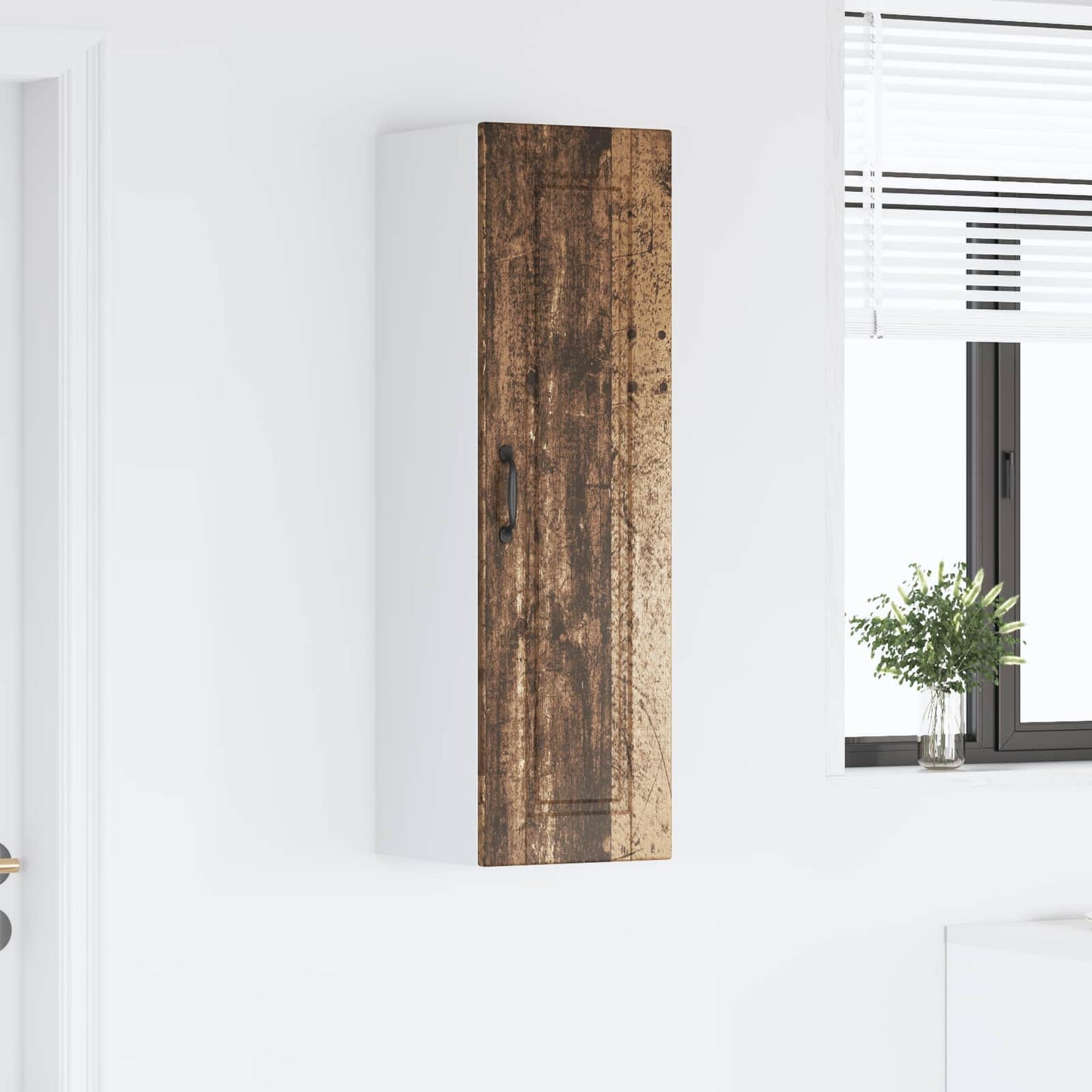 Vaatwasserpaneel Oudhout 30 x 31 x 100 cm Bewerkt hout is nu te koop bij PeponiXL, paradijselijk wonen!