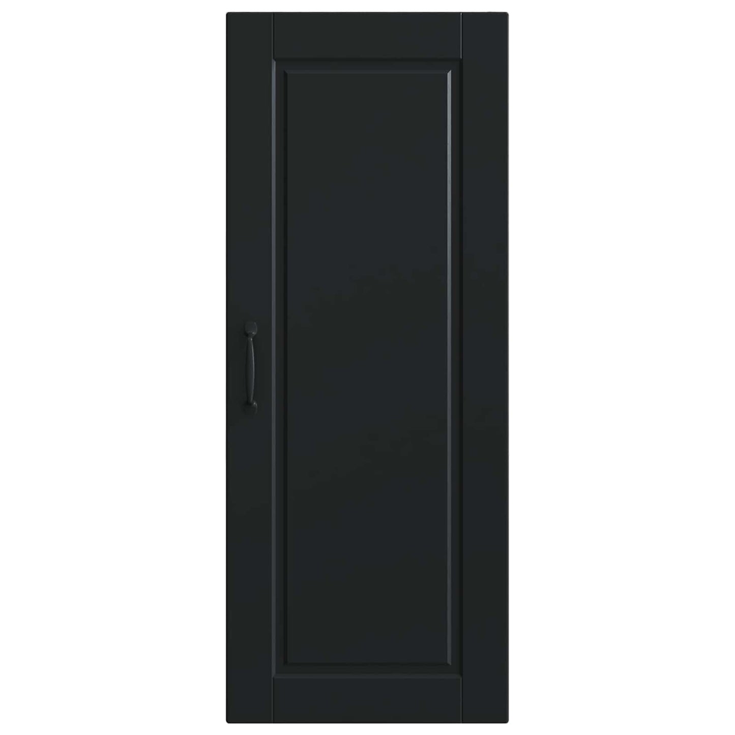 Vaatwasserpaneel met plank Zwart 40 x 31 x 100 cm Bewerkt hout is nu te koop bij PeponiXL, paradijselijk wonen!