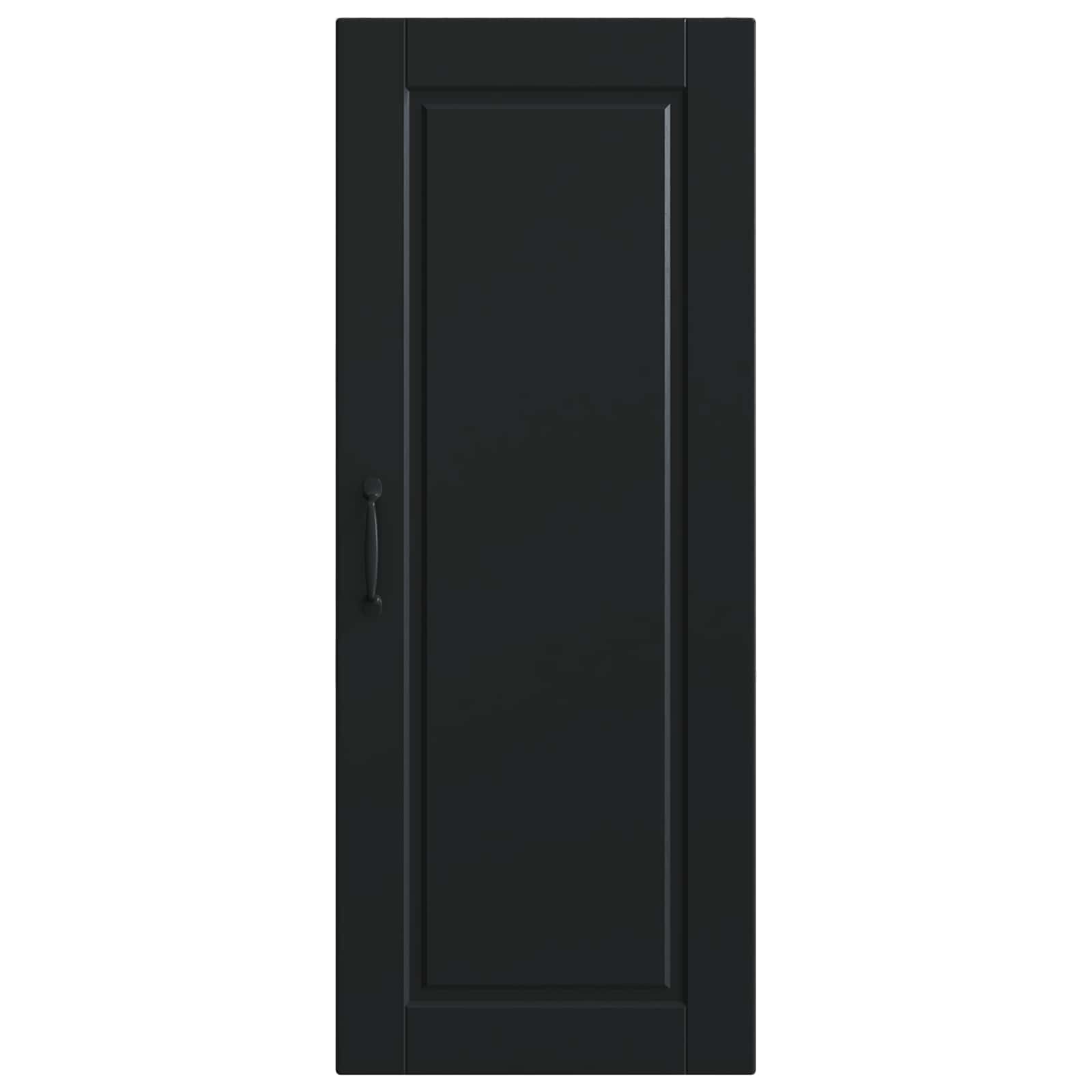 Vaatwasserpaneel met plank Zwart 40 x 31 x 100 cm Bewerkt hout is nu te koop bij PeponiXL, paradijselijk wonen!