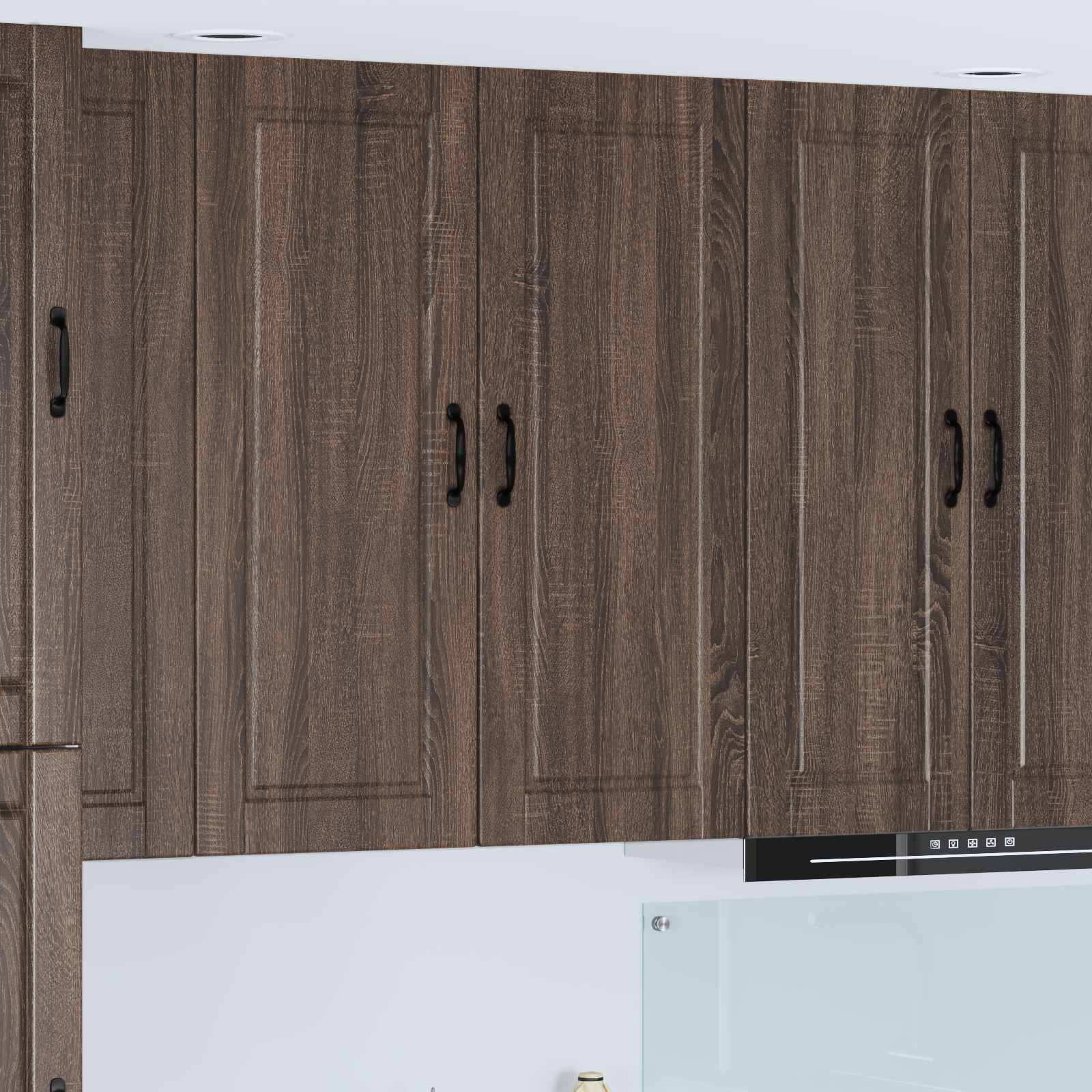 Keukenkast met plank Bruin Eiken 40 x 31 x 100 cm Bewerkt hout is nu te koop bij PeponiXL, paradijselijk wonen!